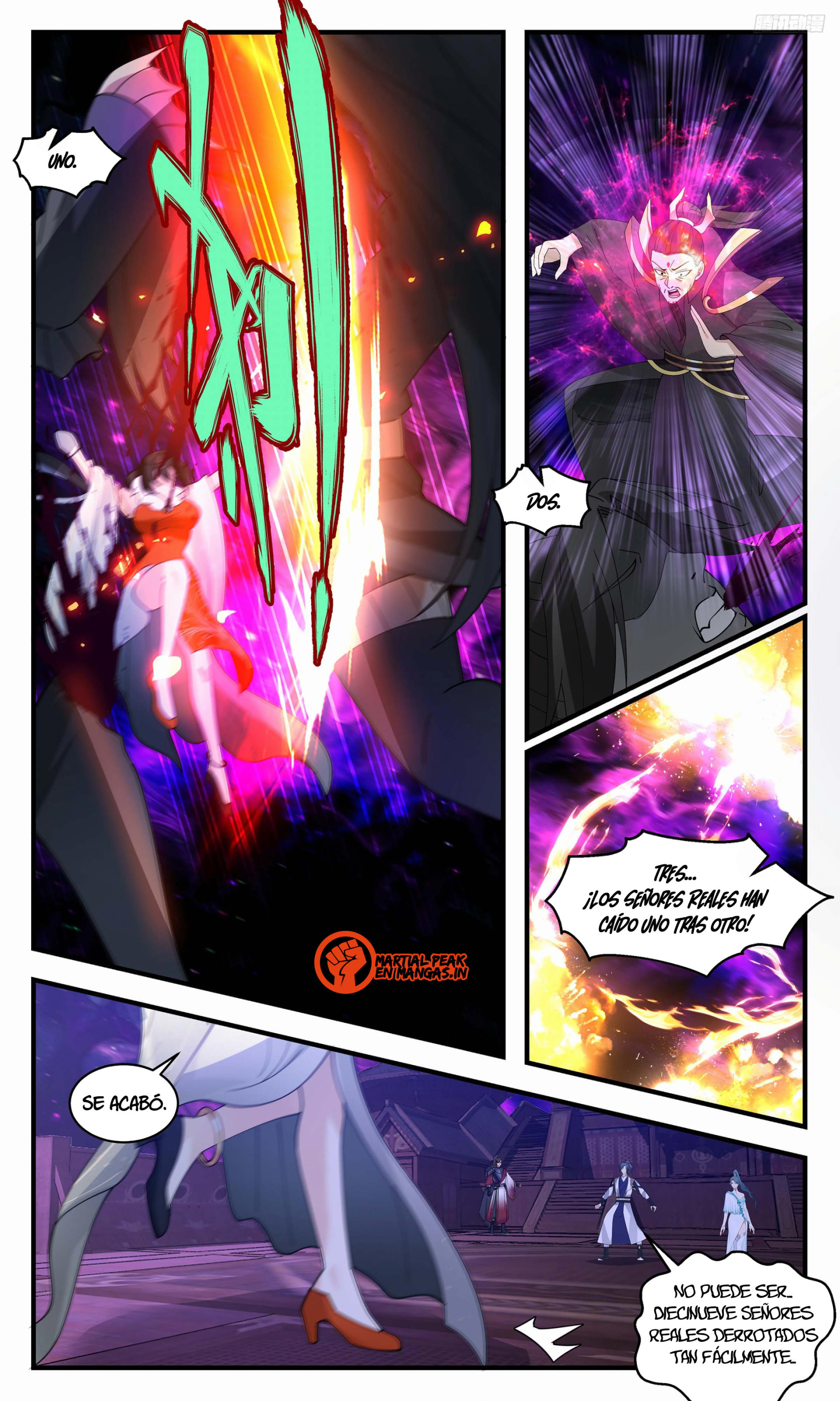 Martial Peak Capítulo 3266 - Página 9 en español