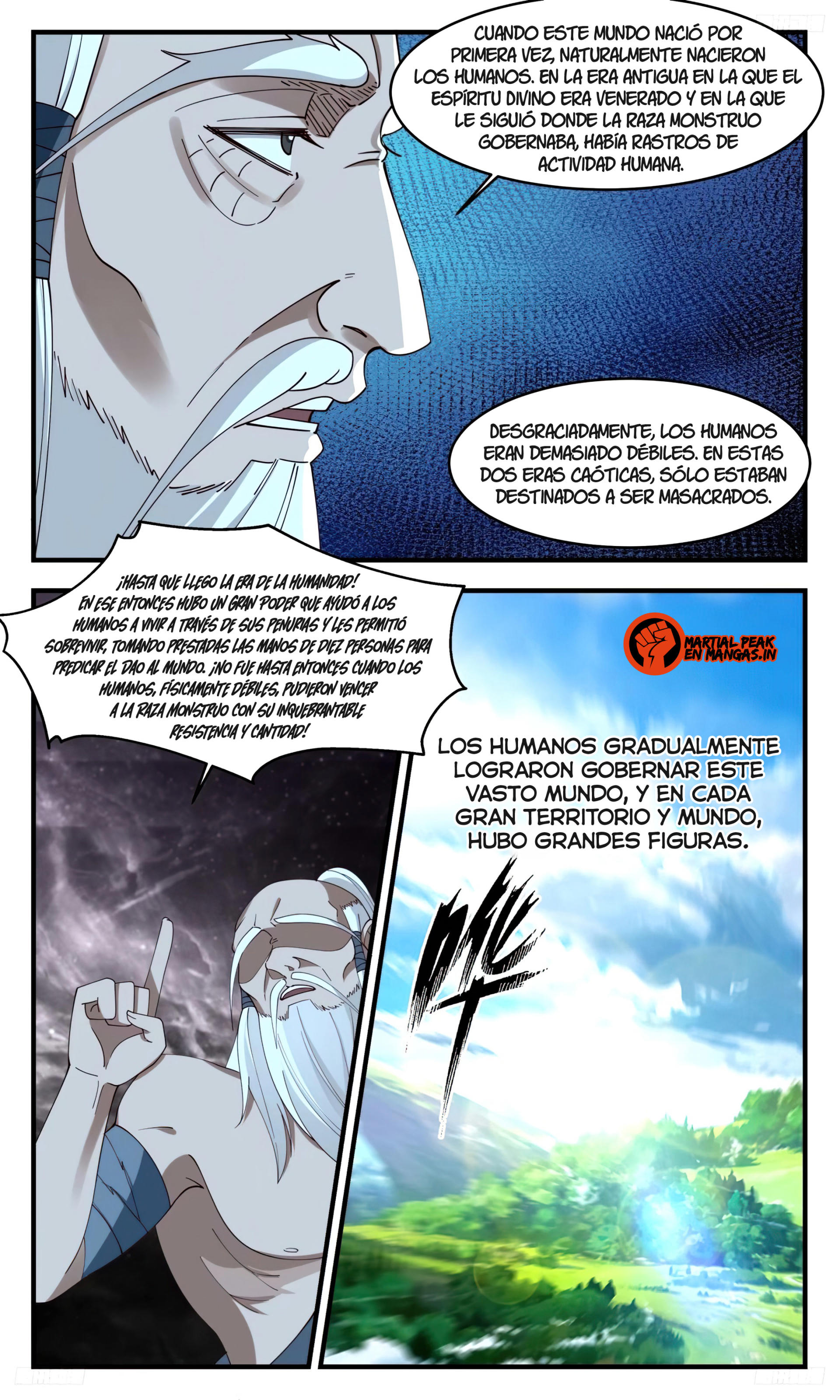 Martial Peak Capítulo 3268 - Página 12 en español
