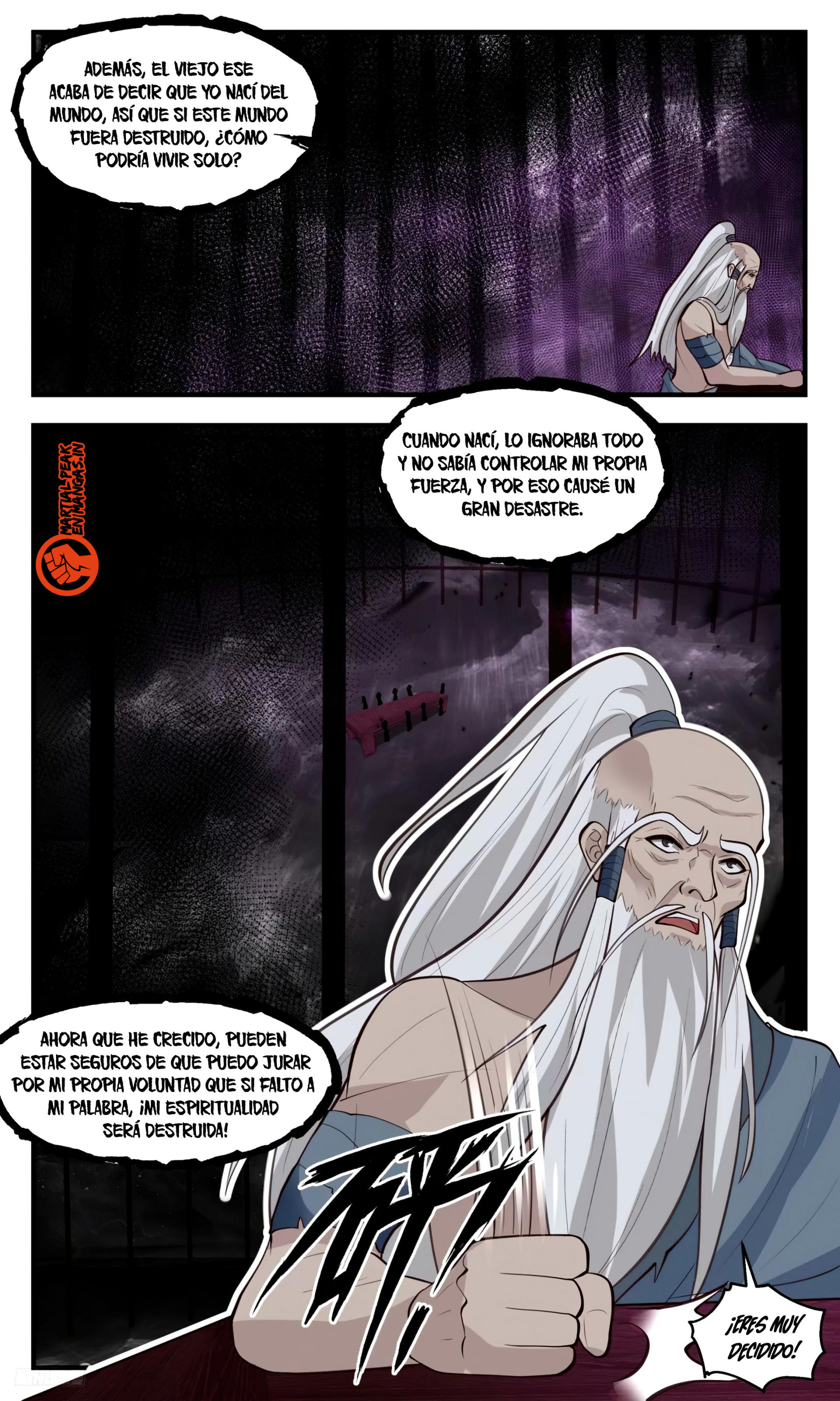 Martial Peak Capítulo 3270 - Página 10 en español