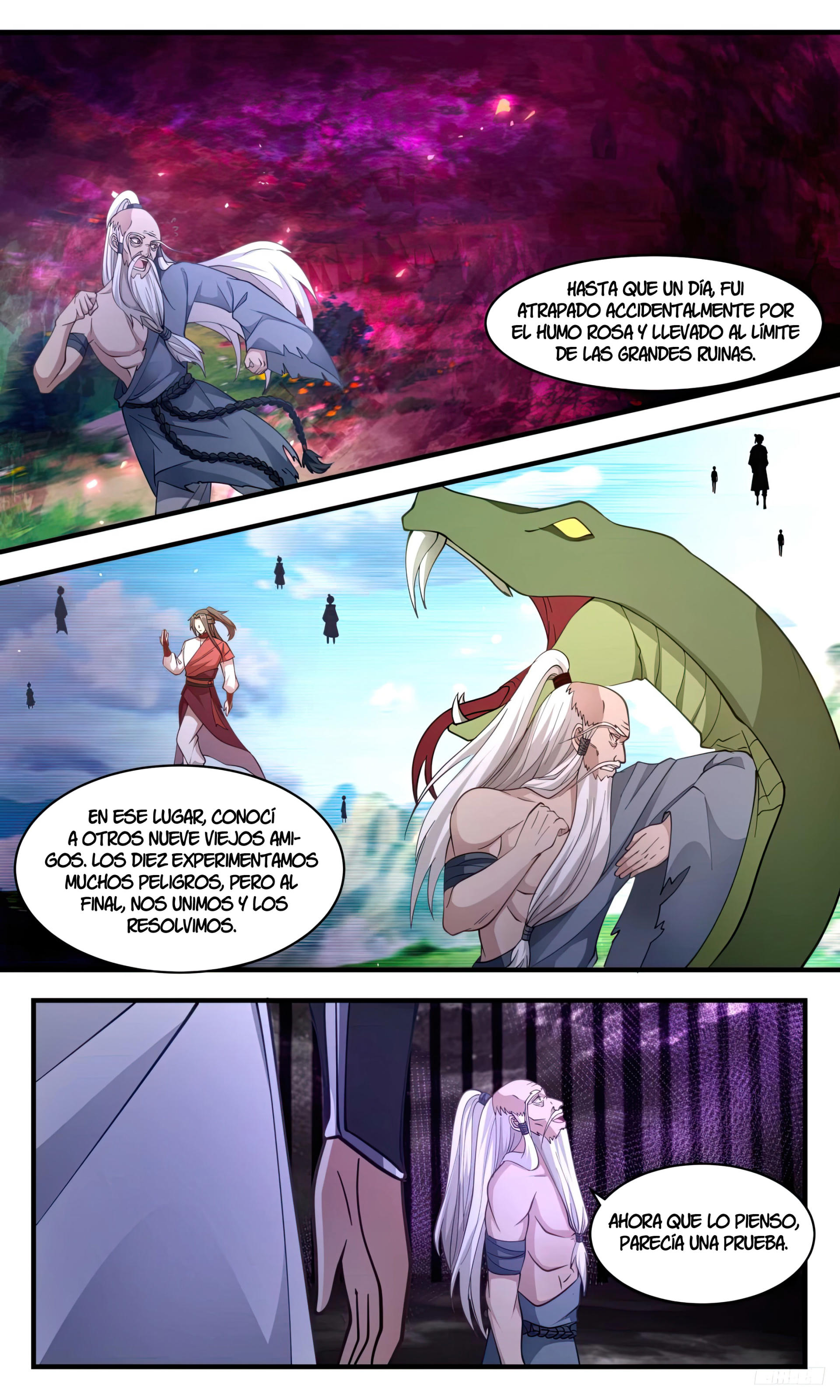 Martial Peak Capítulo 3275 - Página 12 en español