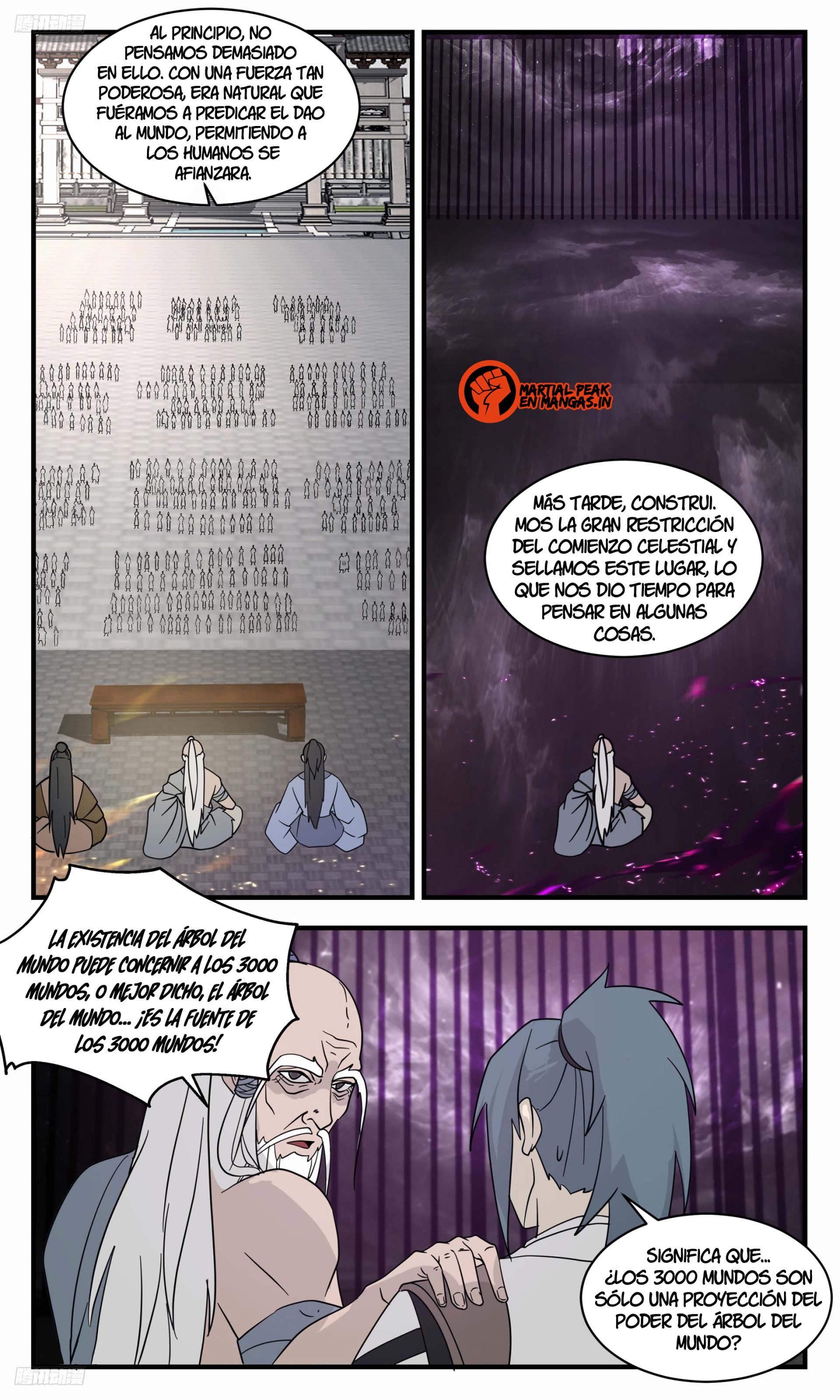 Martial Peak Capítulo 3276 - Página 4 en español