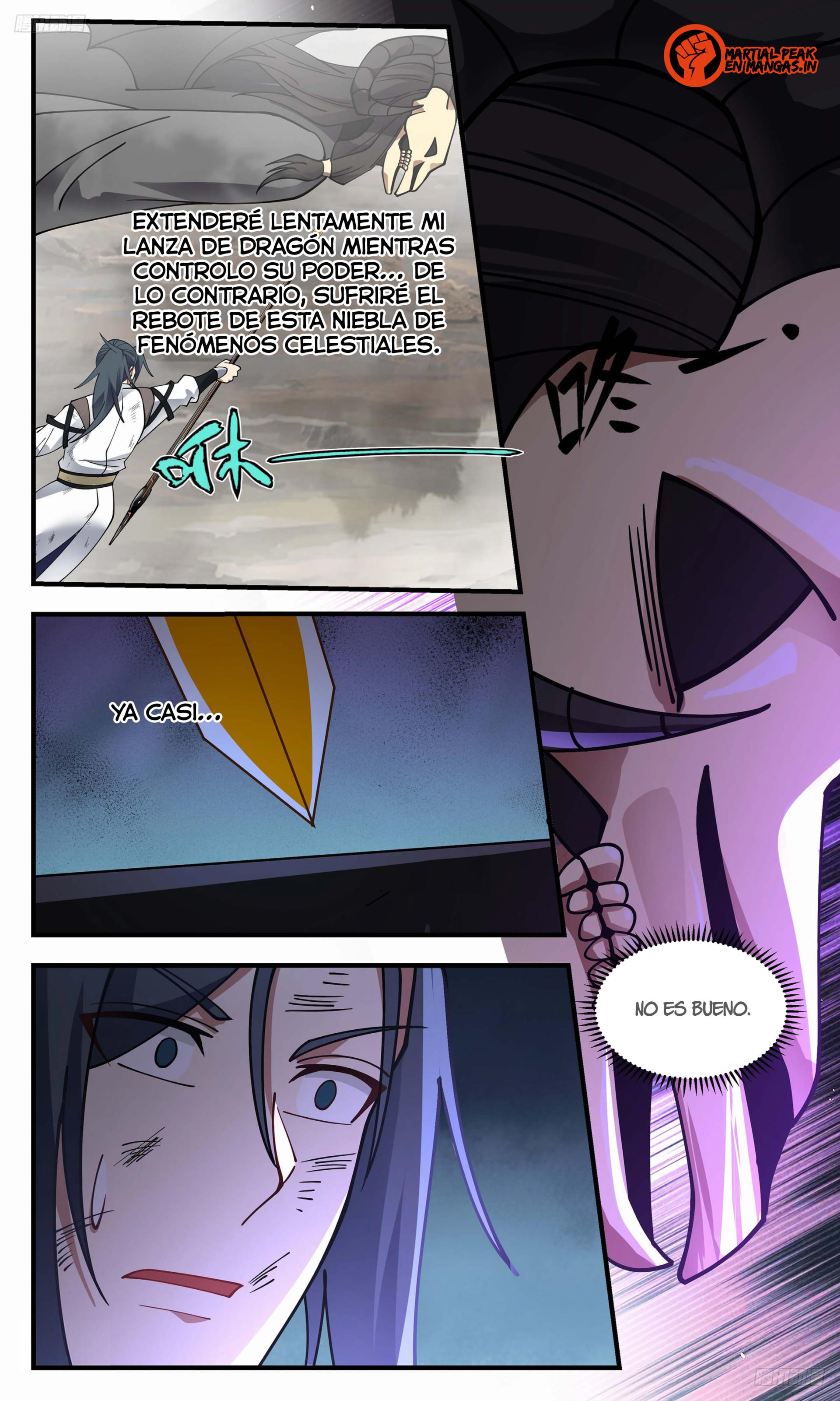 Martial Peak Capítulo 3282 - Página 10 en español