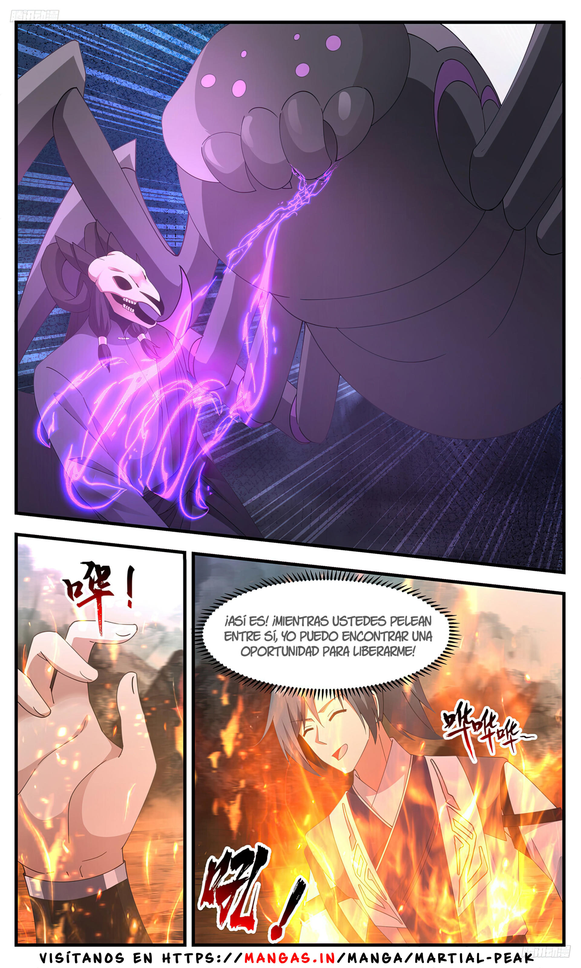 Martial Peak Capítulo 3285 - Página 7 en español