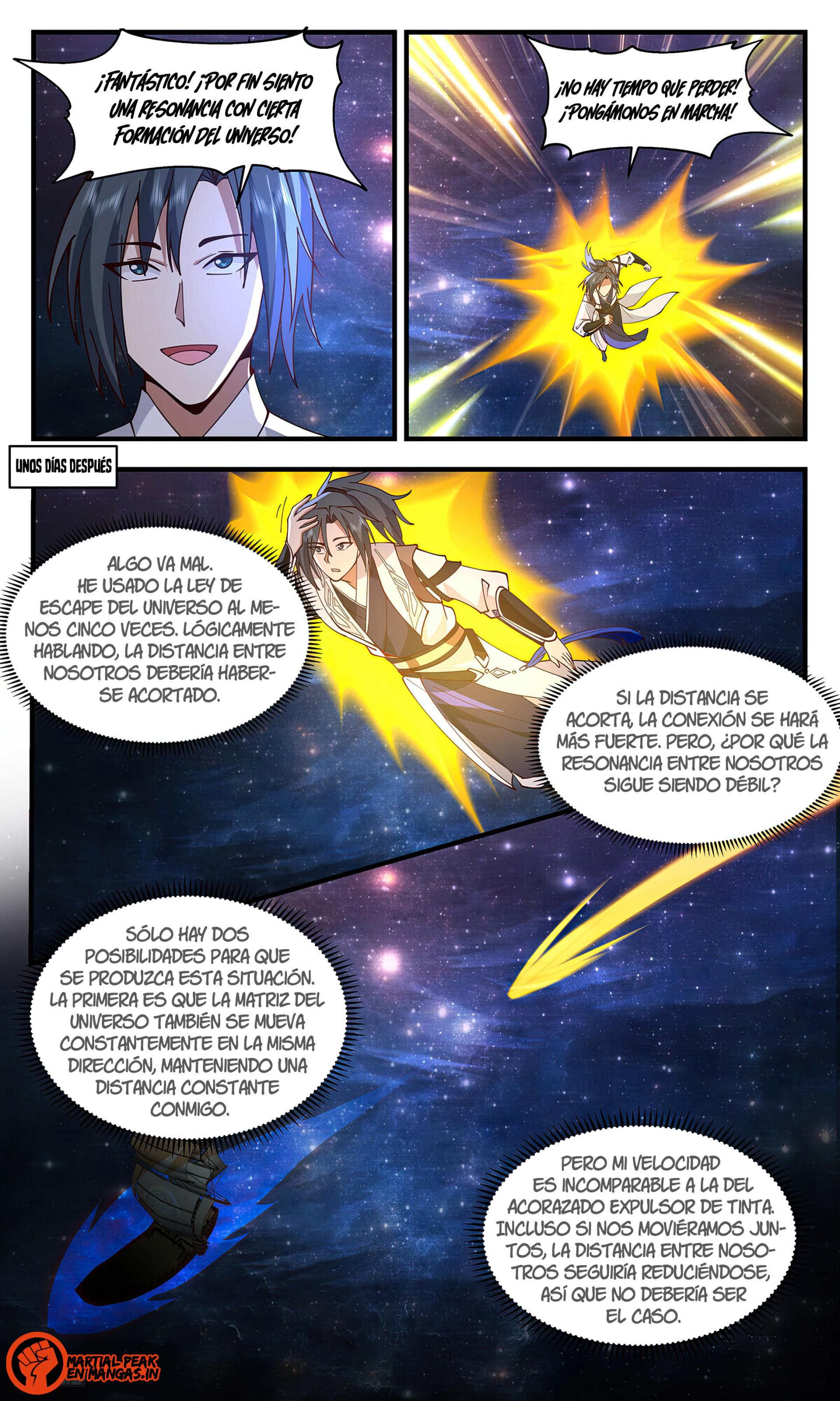Martial Peak Capítulo 3291 - Página 11 en español