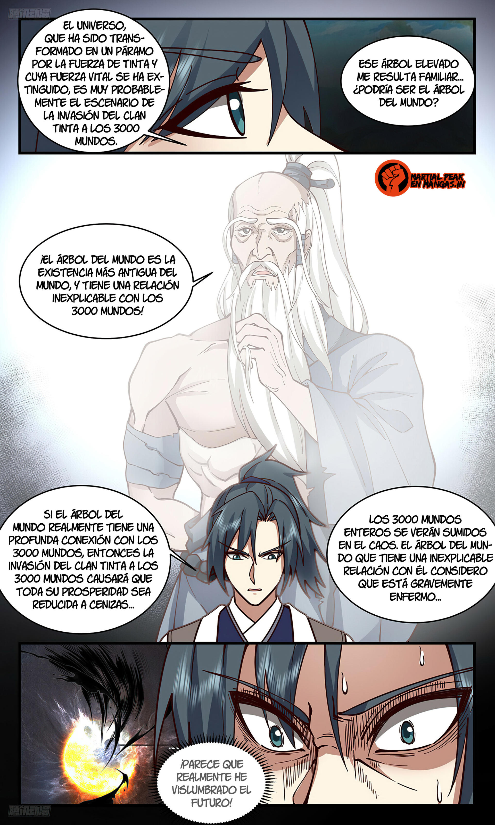 Martial Peak Capítulo 3291 - Página 5 en español