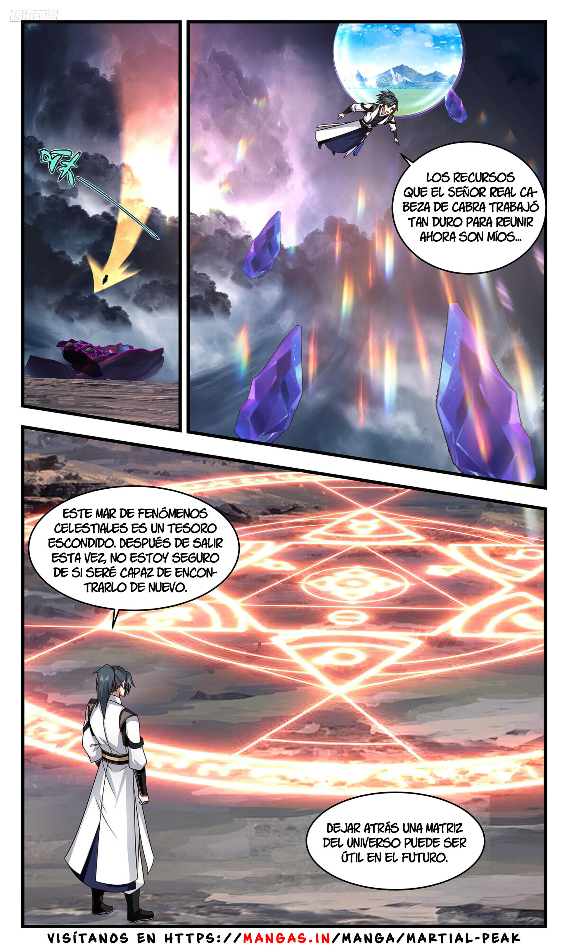 Martial Peak Capítulo 3291 - Página 7 en español