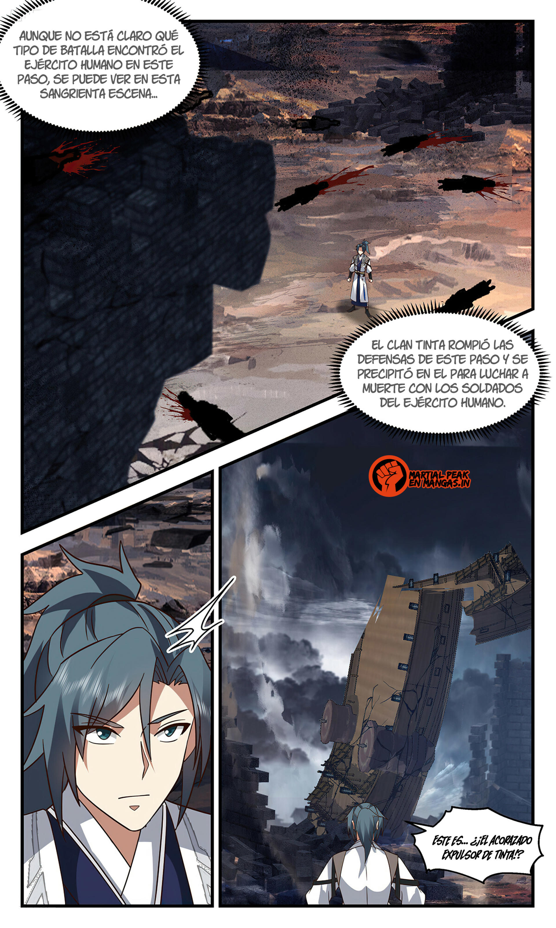Martial Peak Capítulo 3292 - Página 5 en español