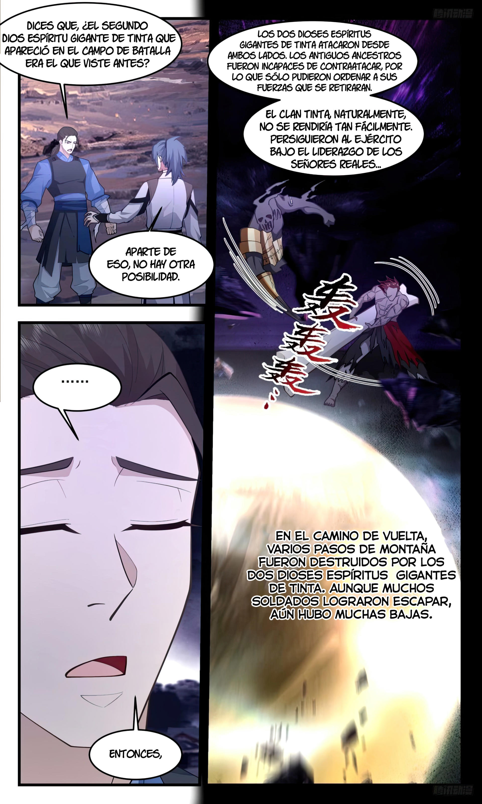 Martial Peak Capítulo 3296 - Página 11 en español