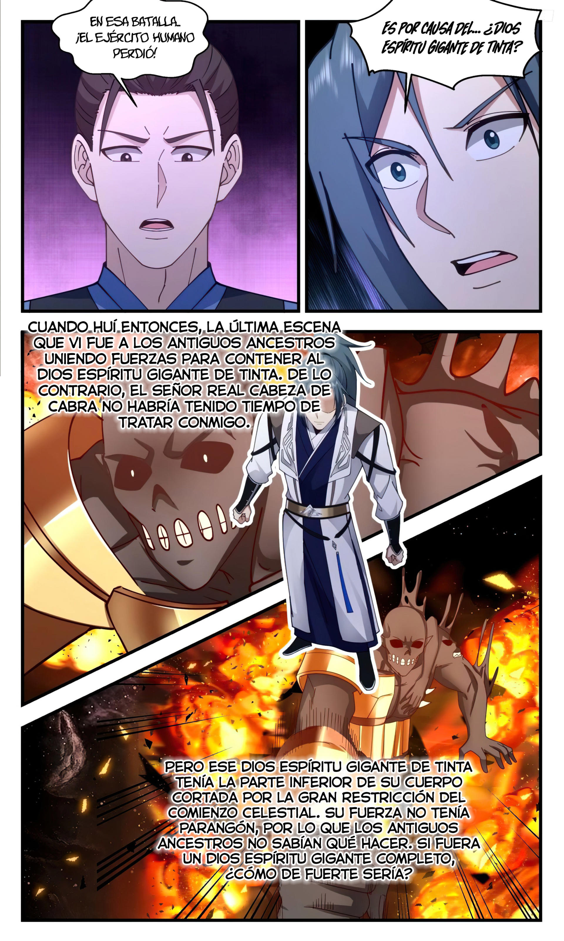Martial Peak Capítulo 3296 - Página 6 en español