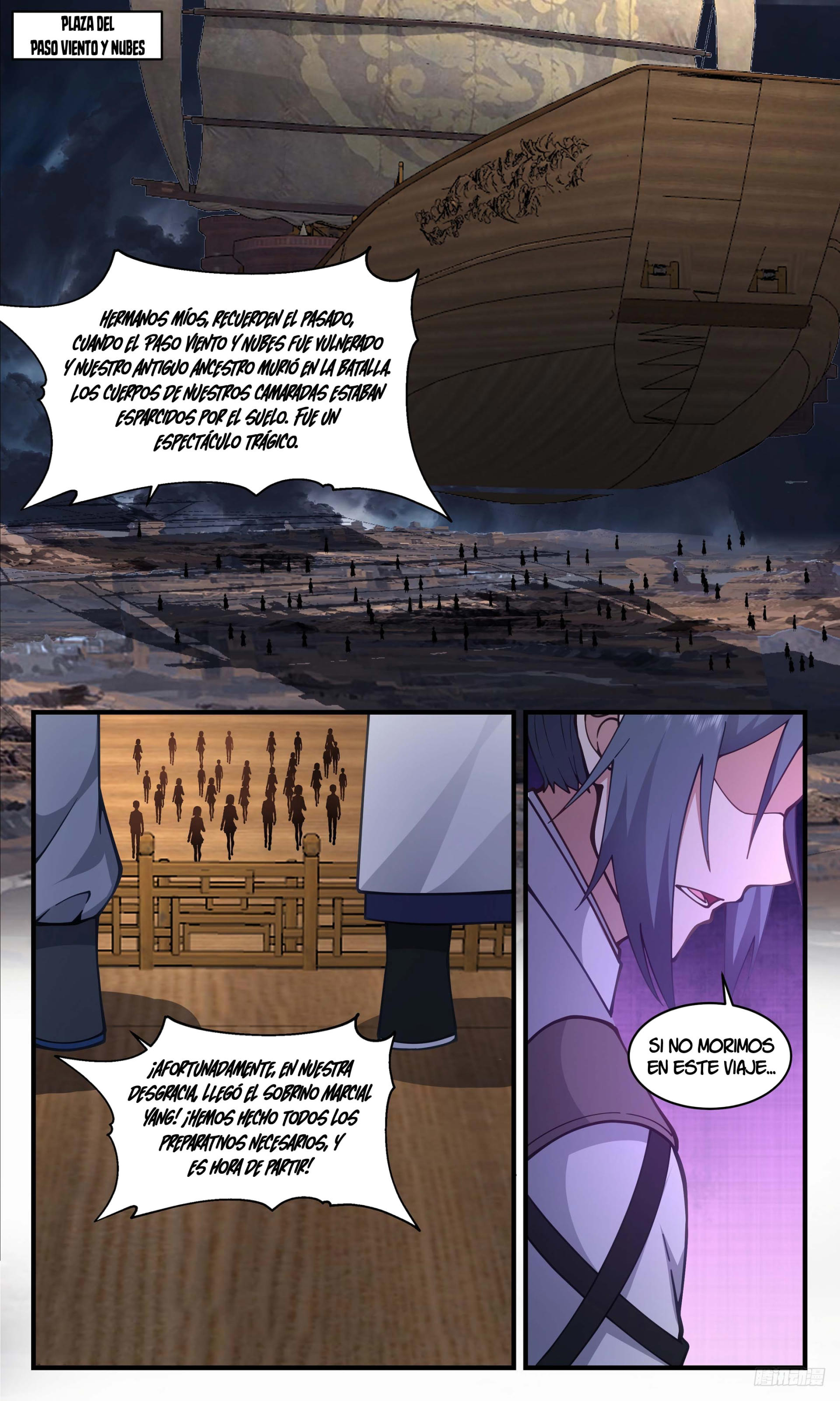 Martial Peak Capítulo 3297 - Página 10 en español