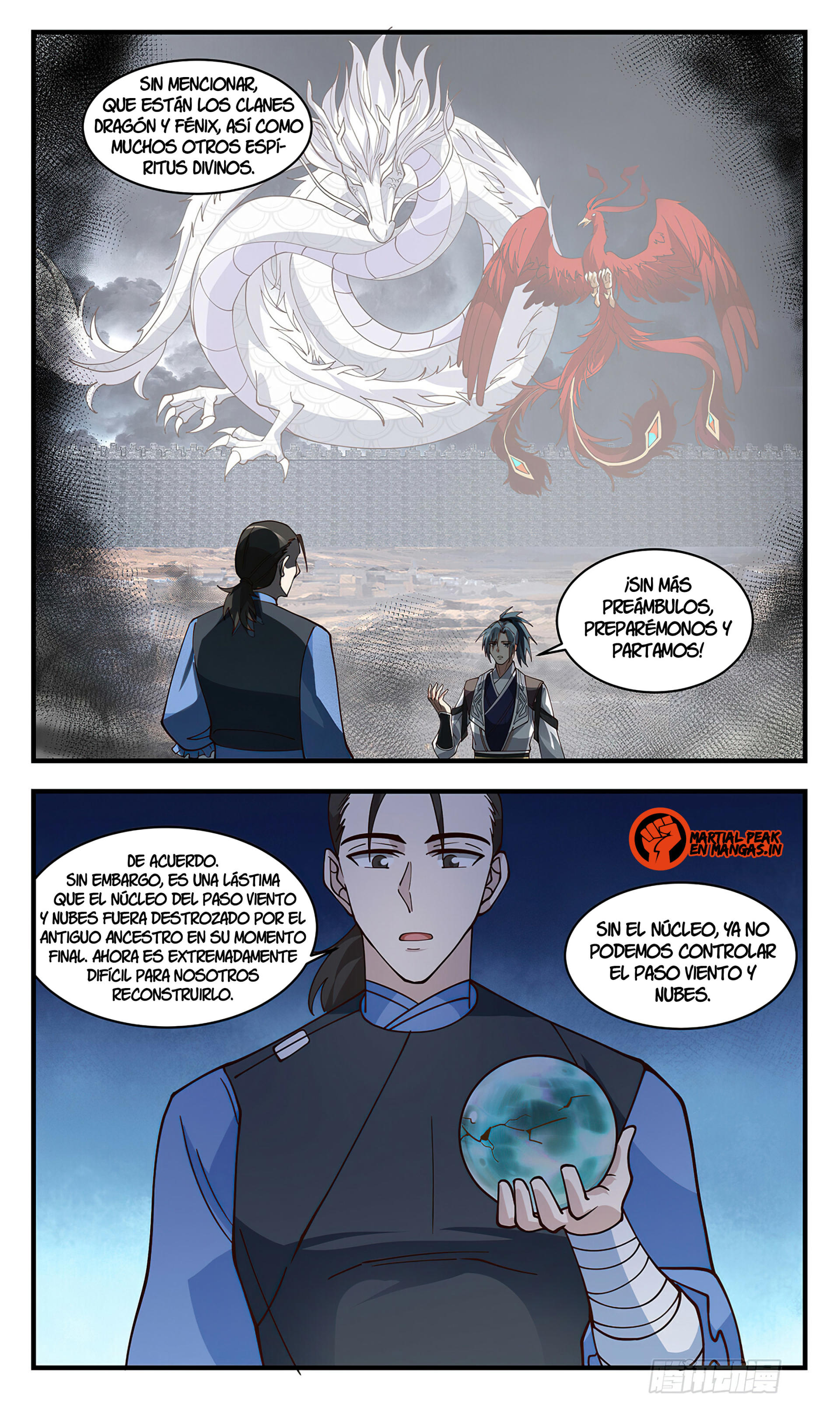 Martial Peak Capítulo 3297 - Página 7 en español