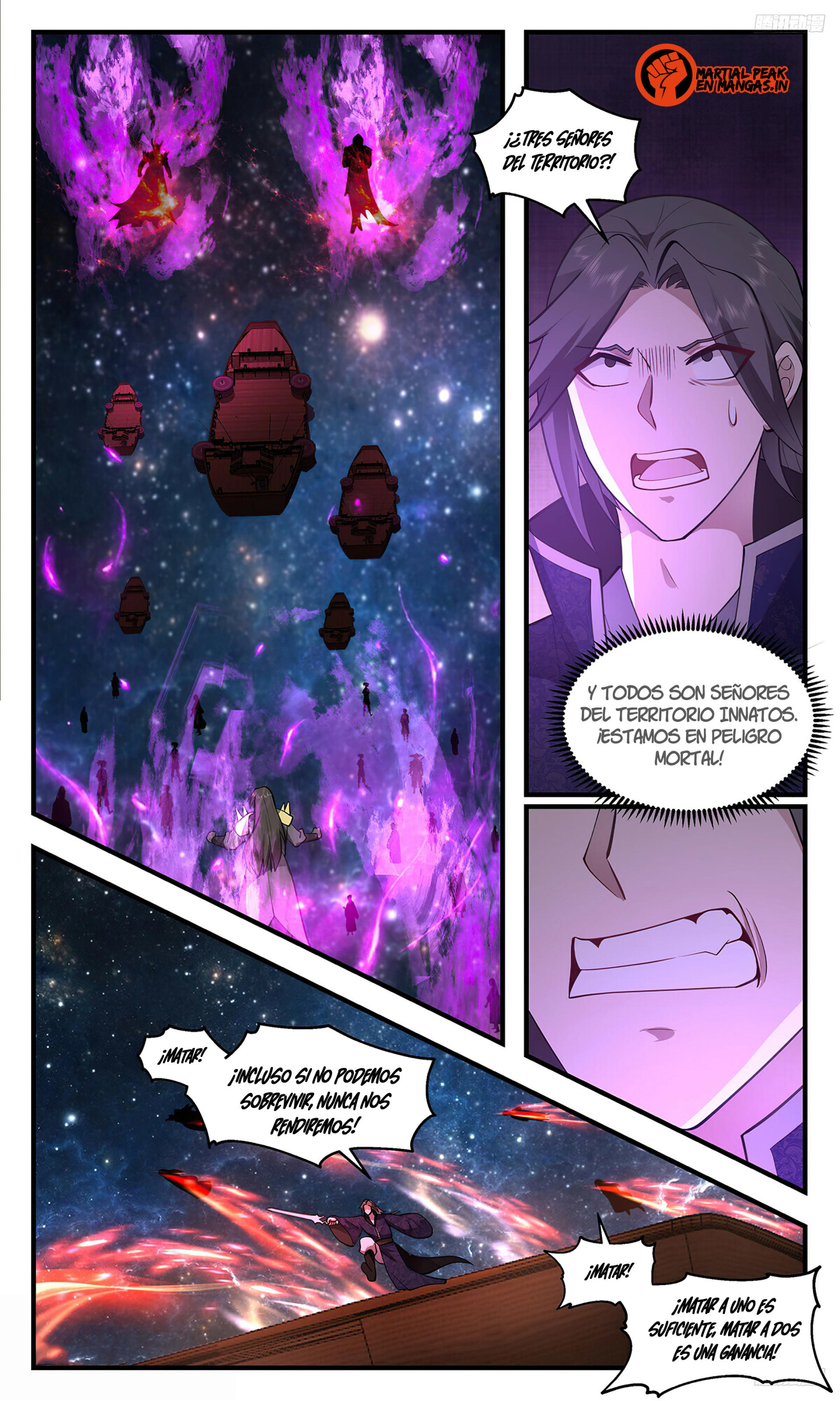 Martial Peak Capítulo 3298 - Página 10 en español