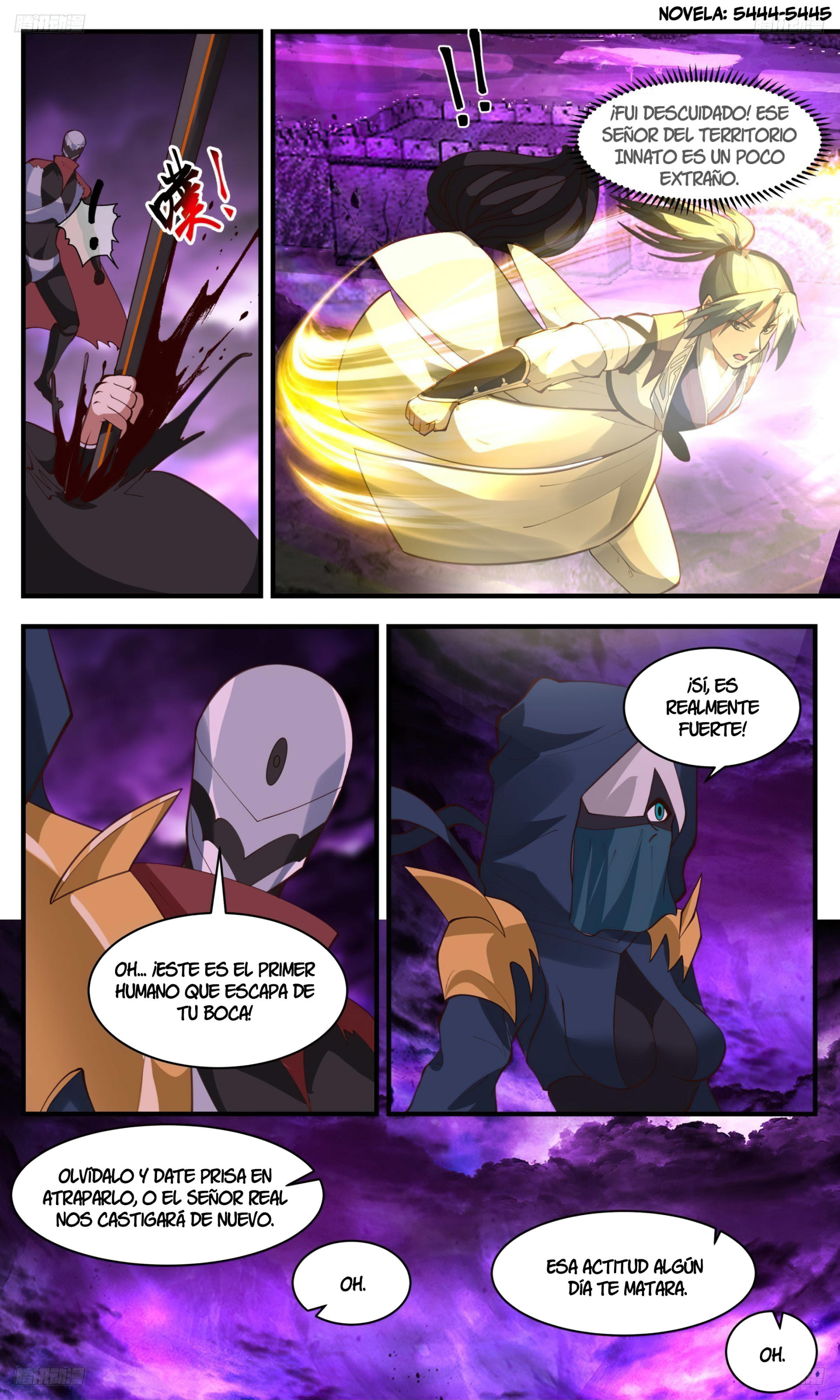 Martial Peak Capítulo 3301 - Página 13 en español