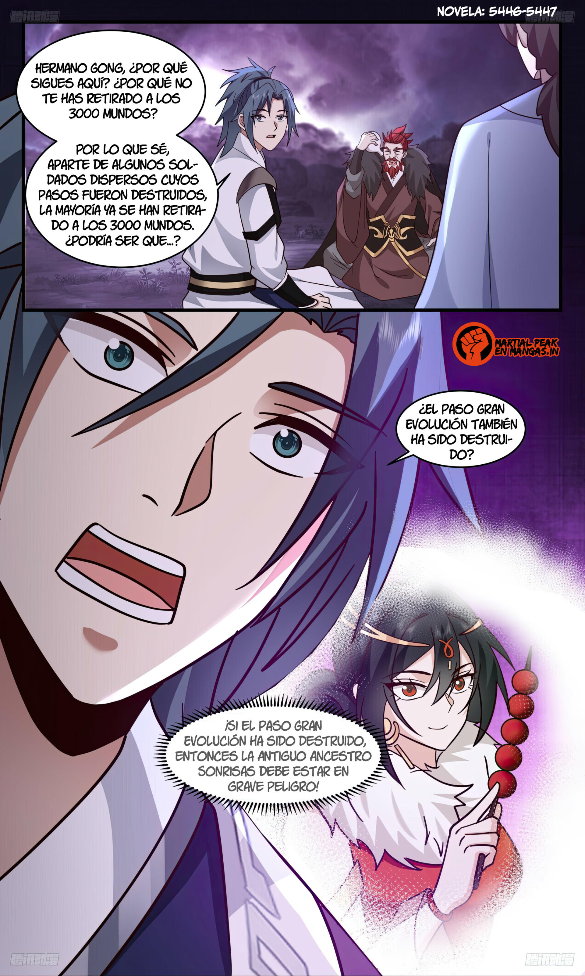 Martial Peak Capítulo 3303 - Página 13 en español
