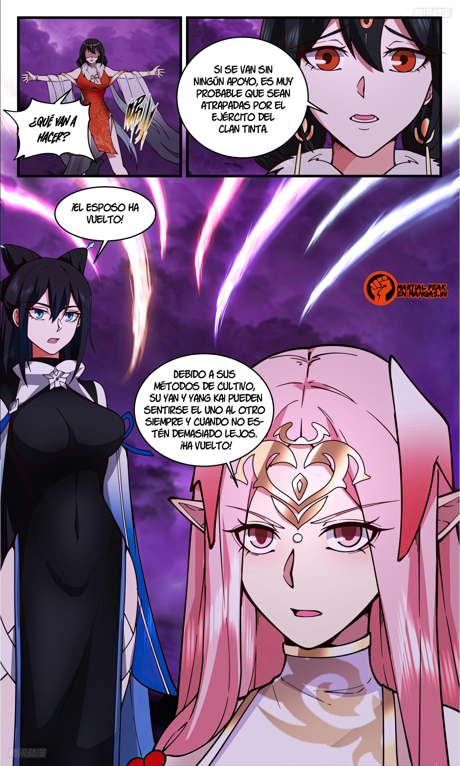Martial Peak Capítulo 3306 - Página 11 en español