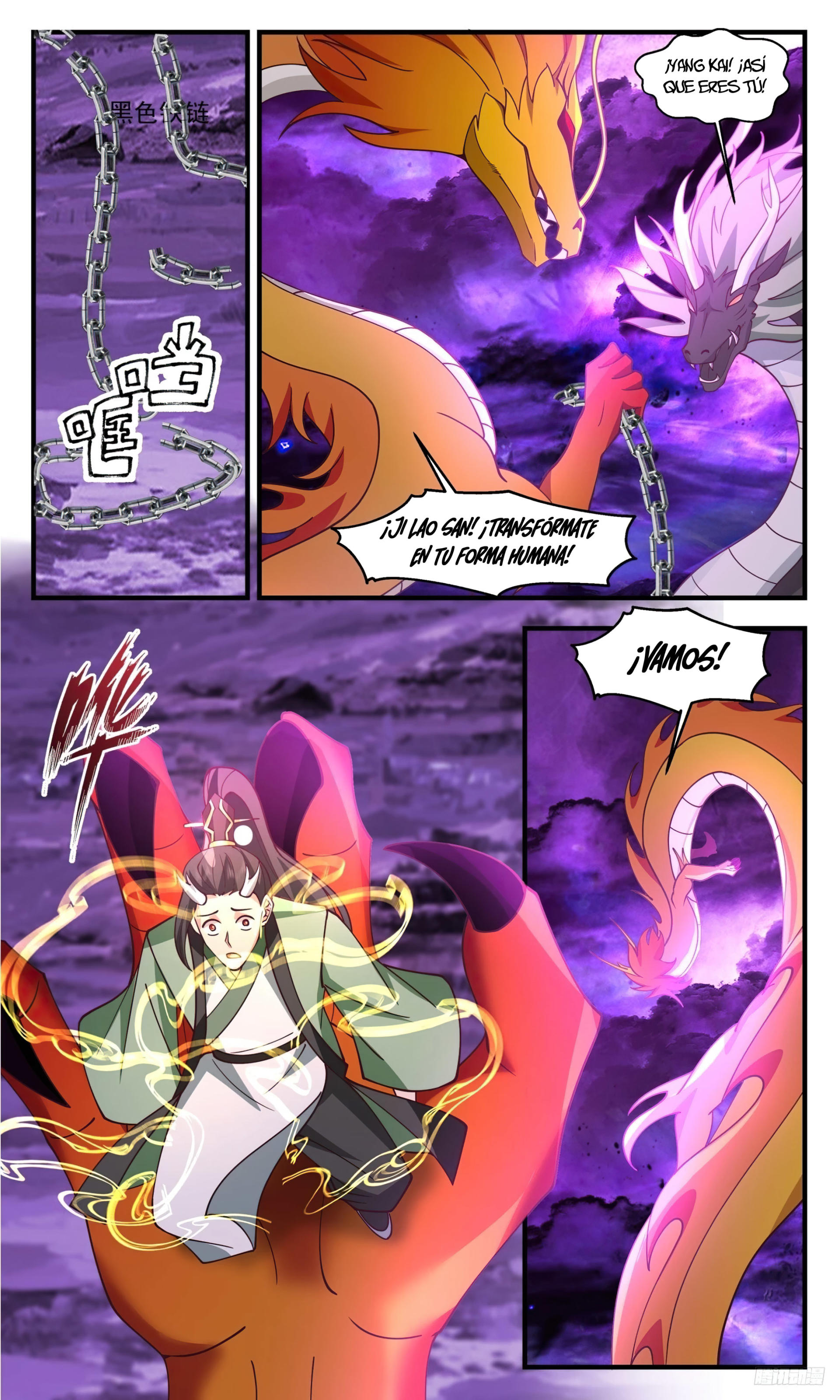 Martial Peak Capítulo 3307 - Página 8 en español