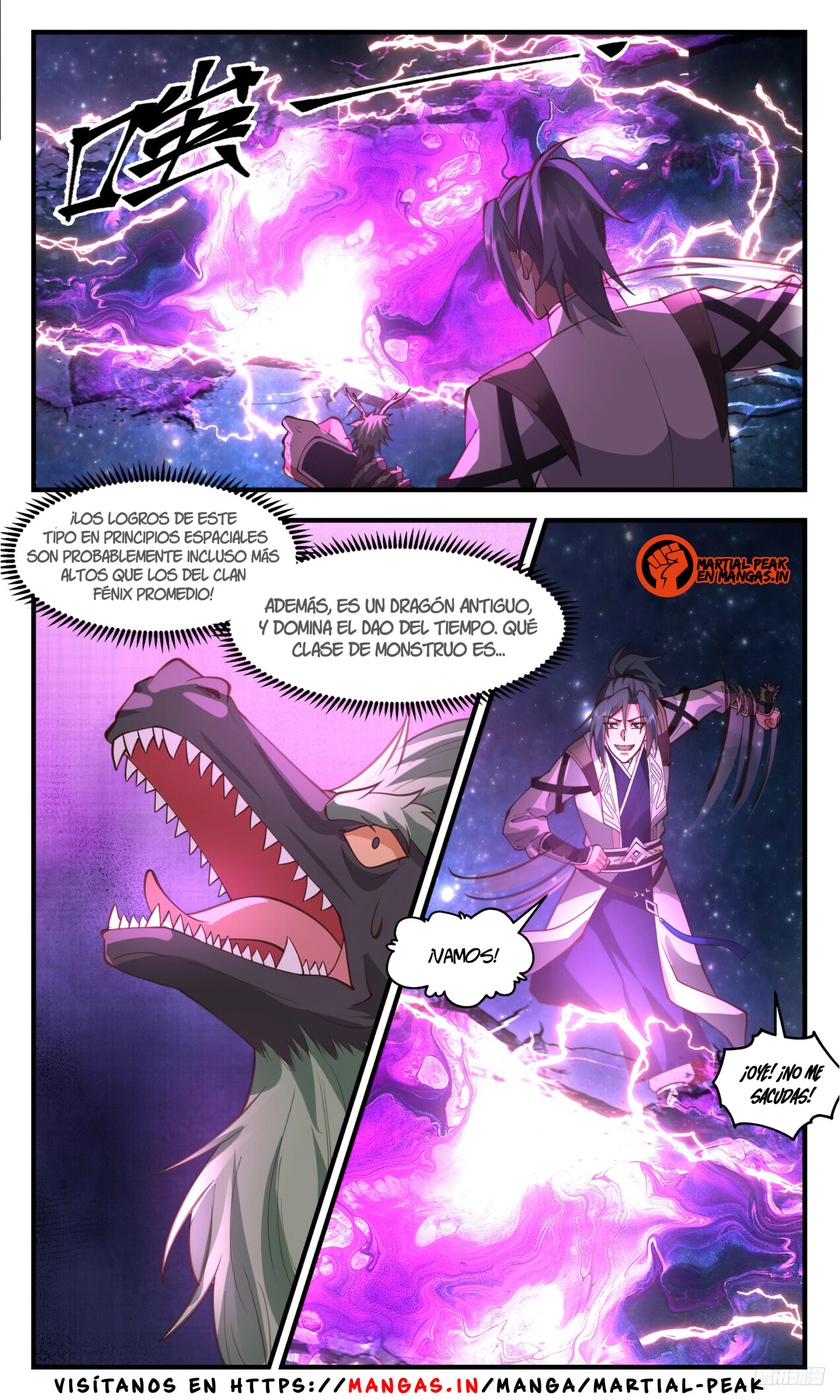 Martial Peak Capítulo 3308 - Página 7 en español