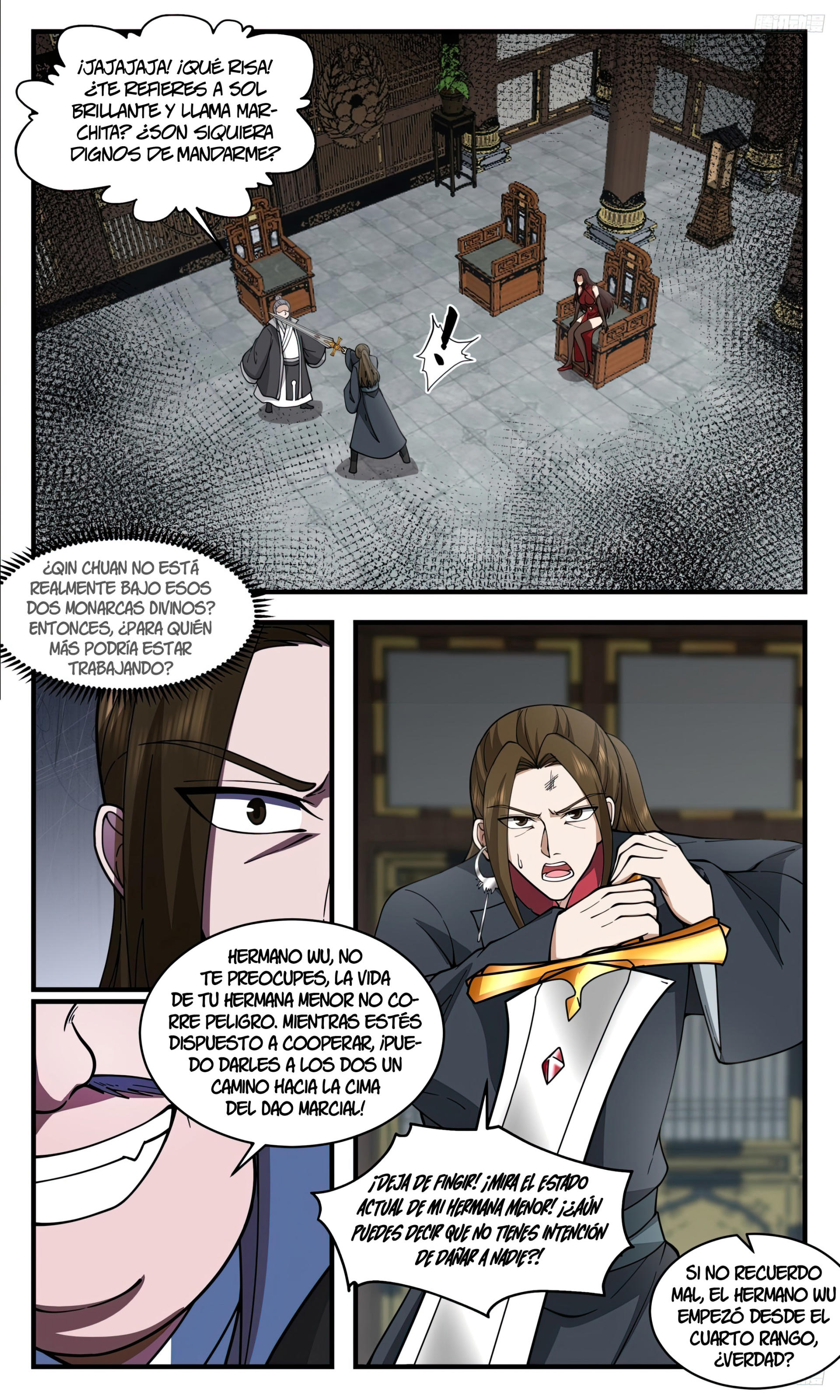 Martial Peak Capítulo 3312 - Página 10 en español