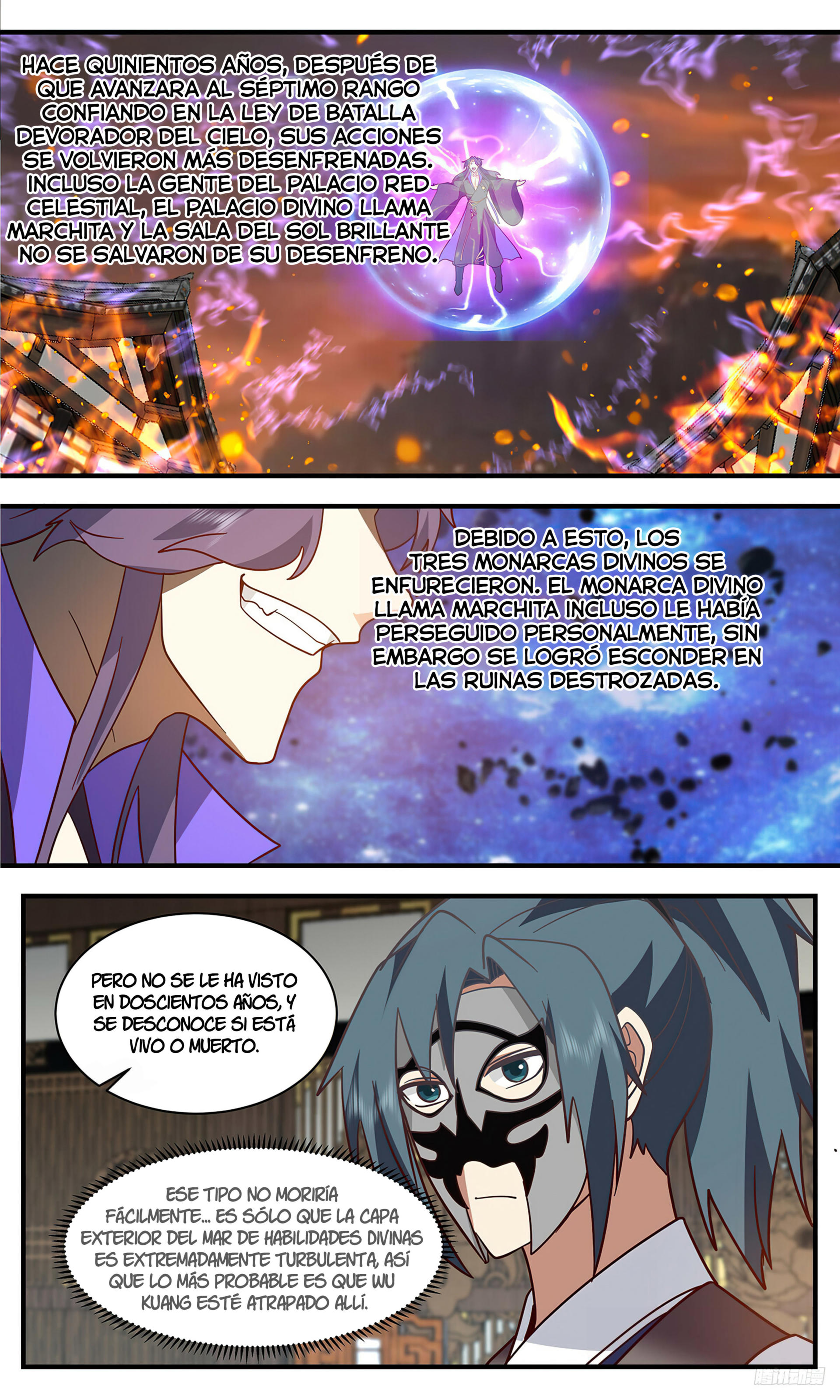 Martial Peak Capítulo 3313 - Página 12 en español