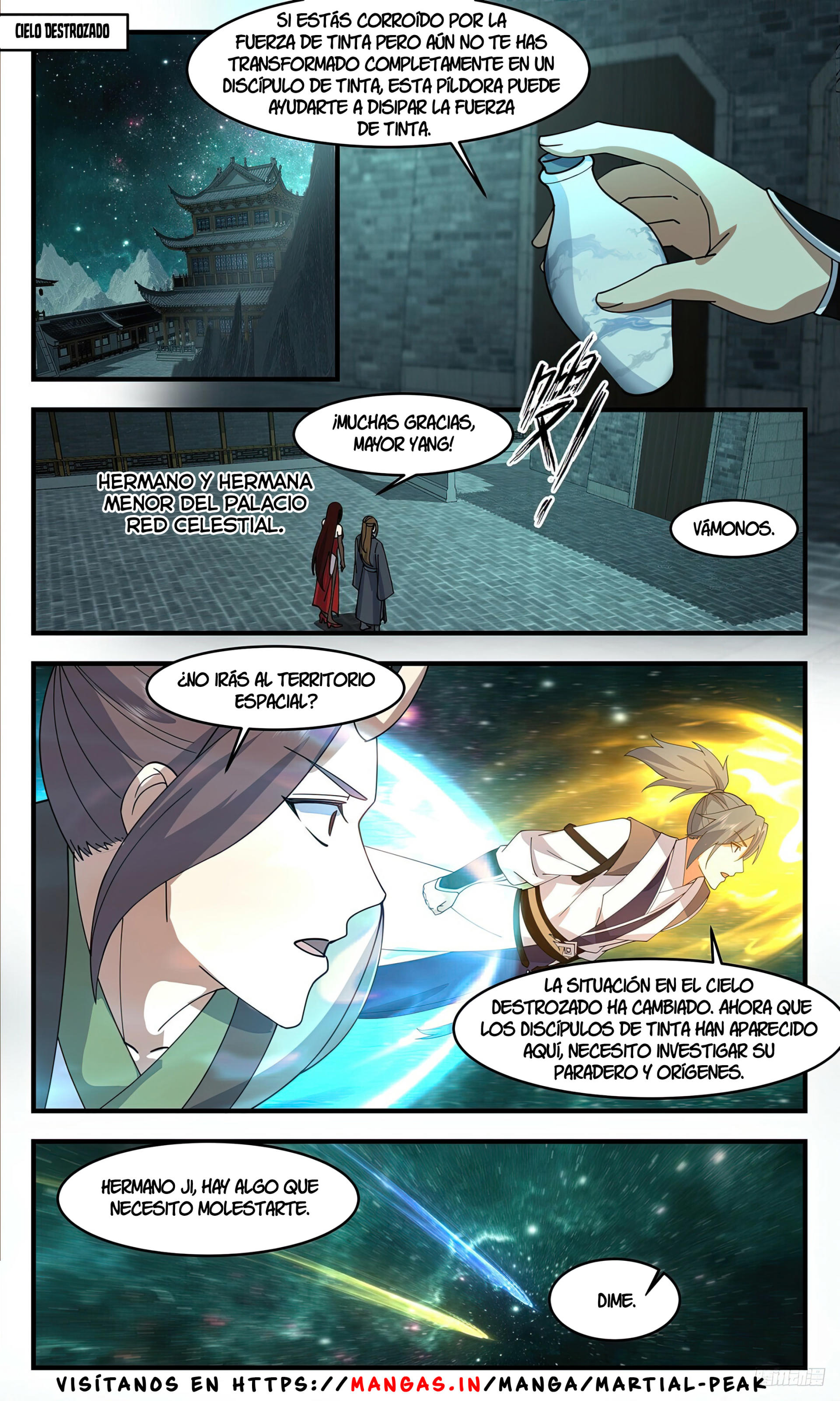 Martial Peak Capítulo 3314 - Página 7 en español