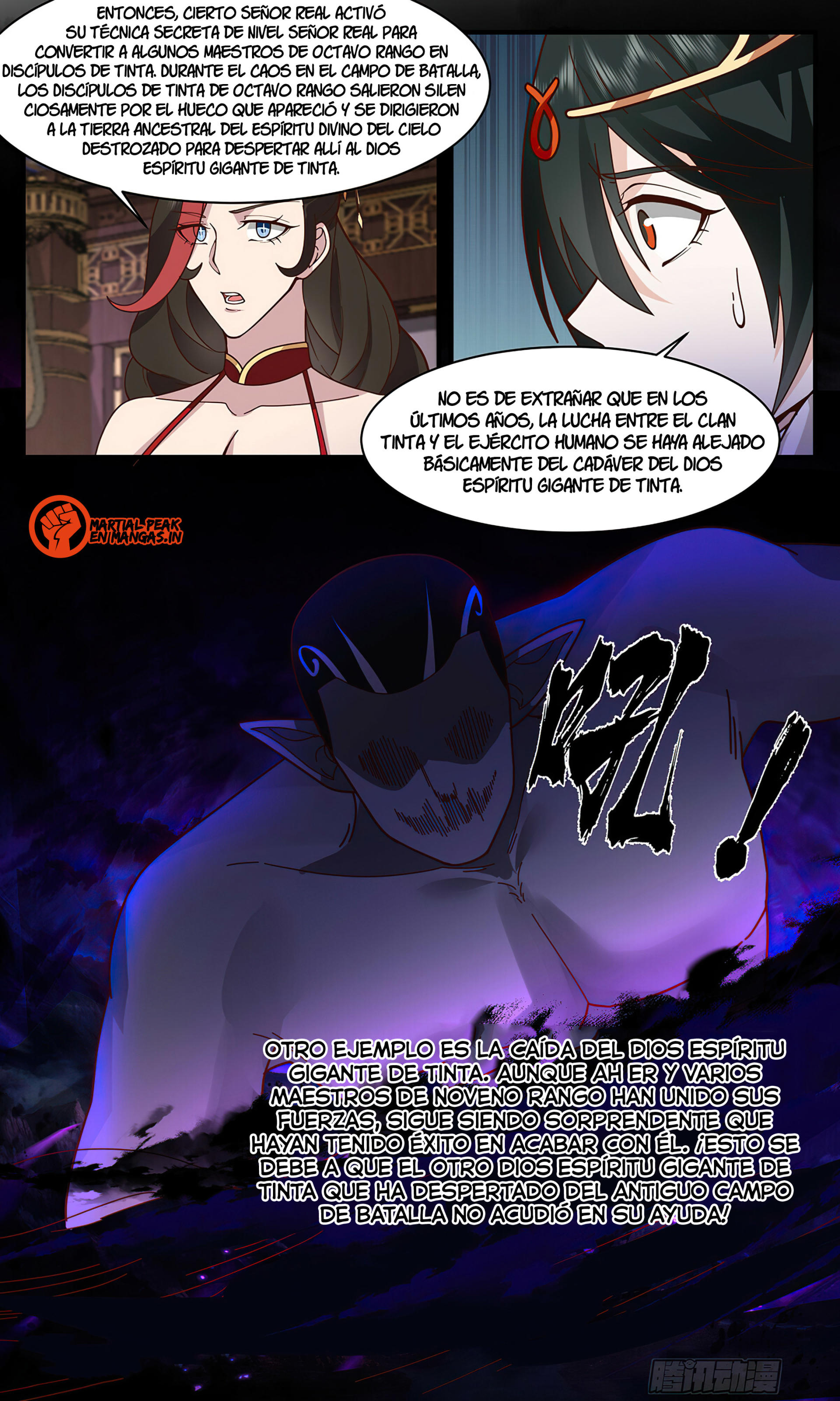 Martial Peak Capítulo 3317 - Página 12 en español