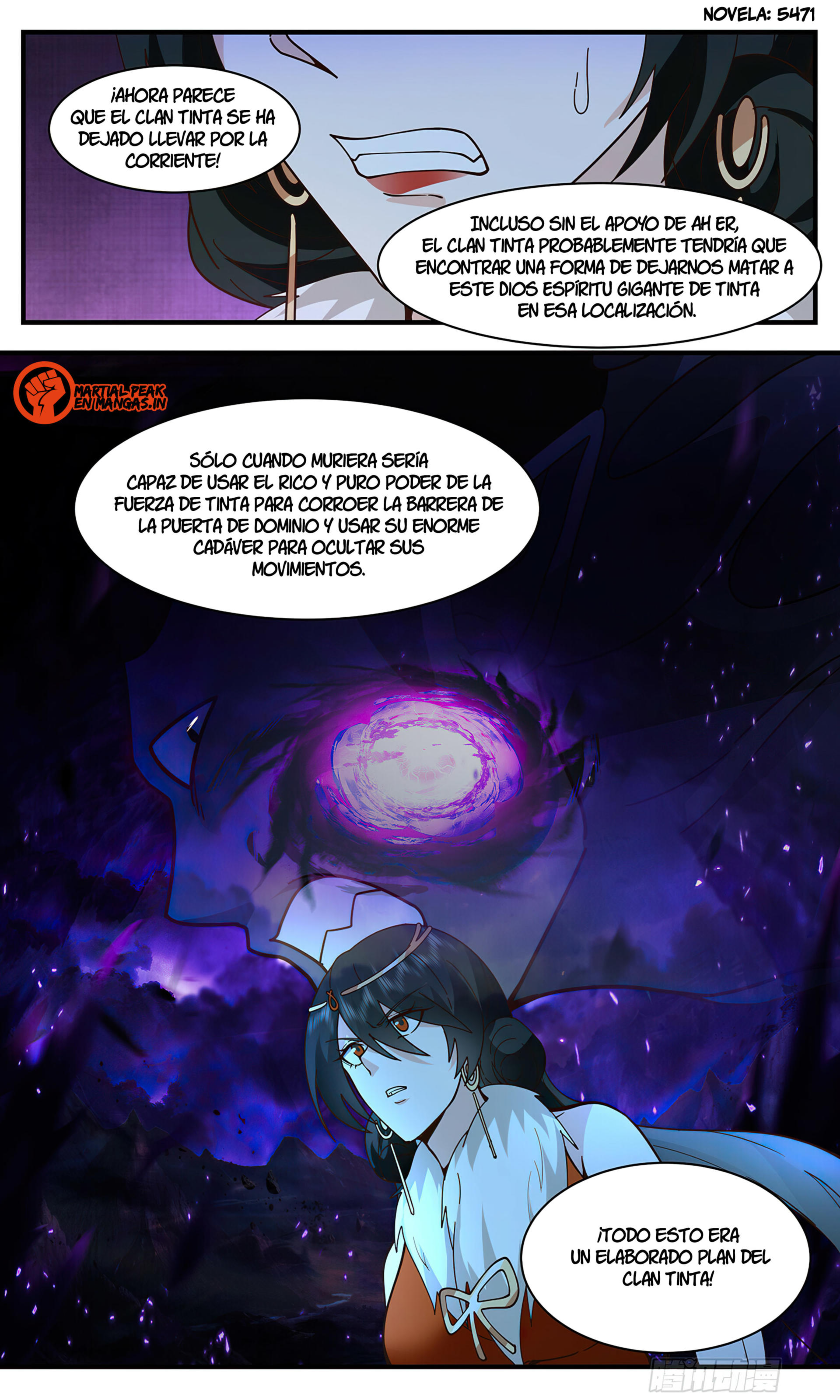 Martial Peak Capítulo 3317 - Página 13 en español