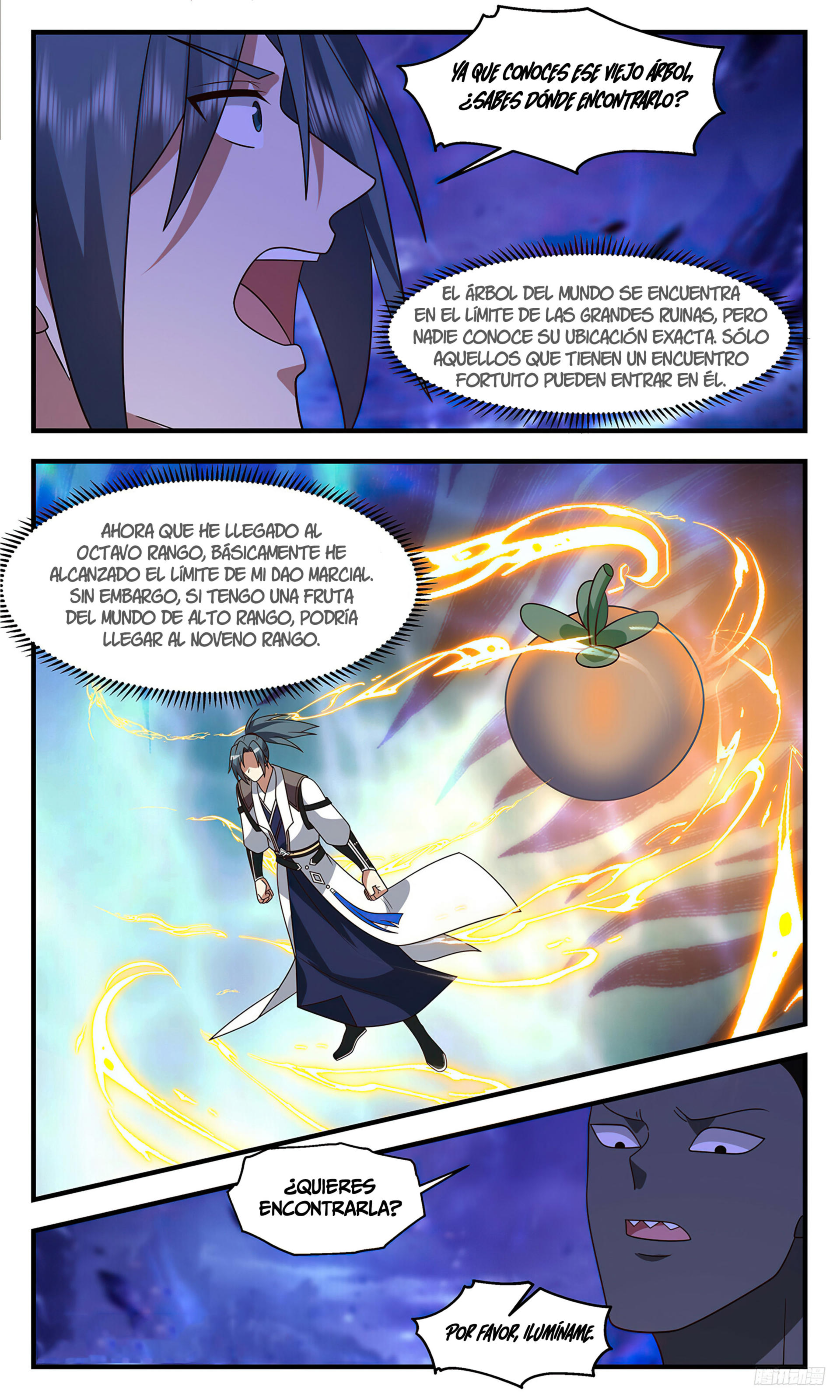 Martial Peak Capítulo 3318 - Página 12 en español