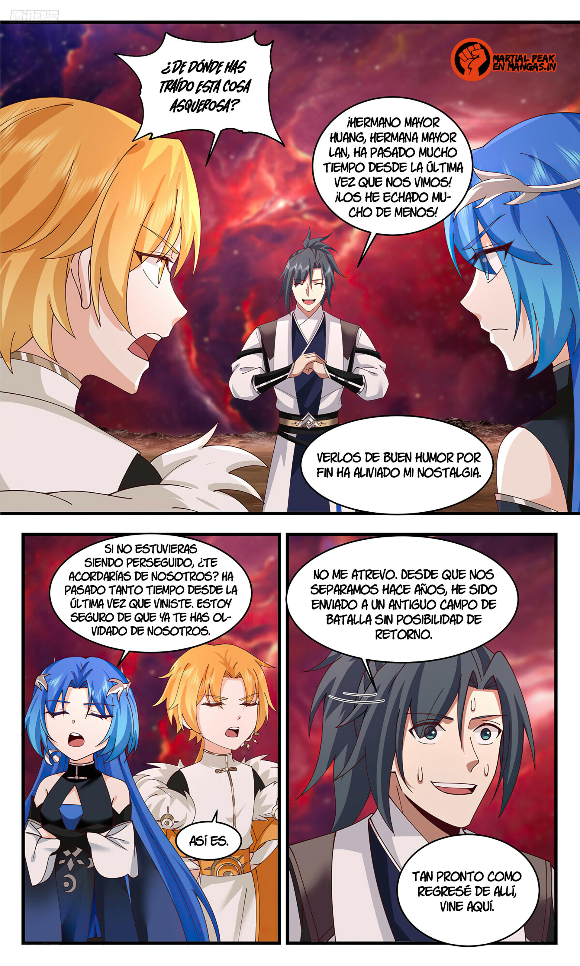 Martial Peak Capítulo 3327 - Página 9 en español