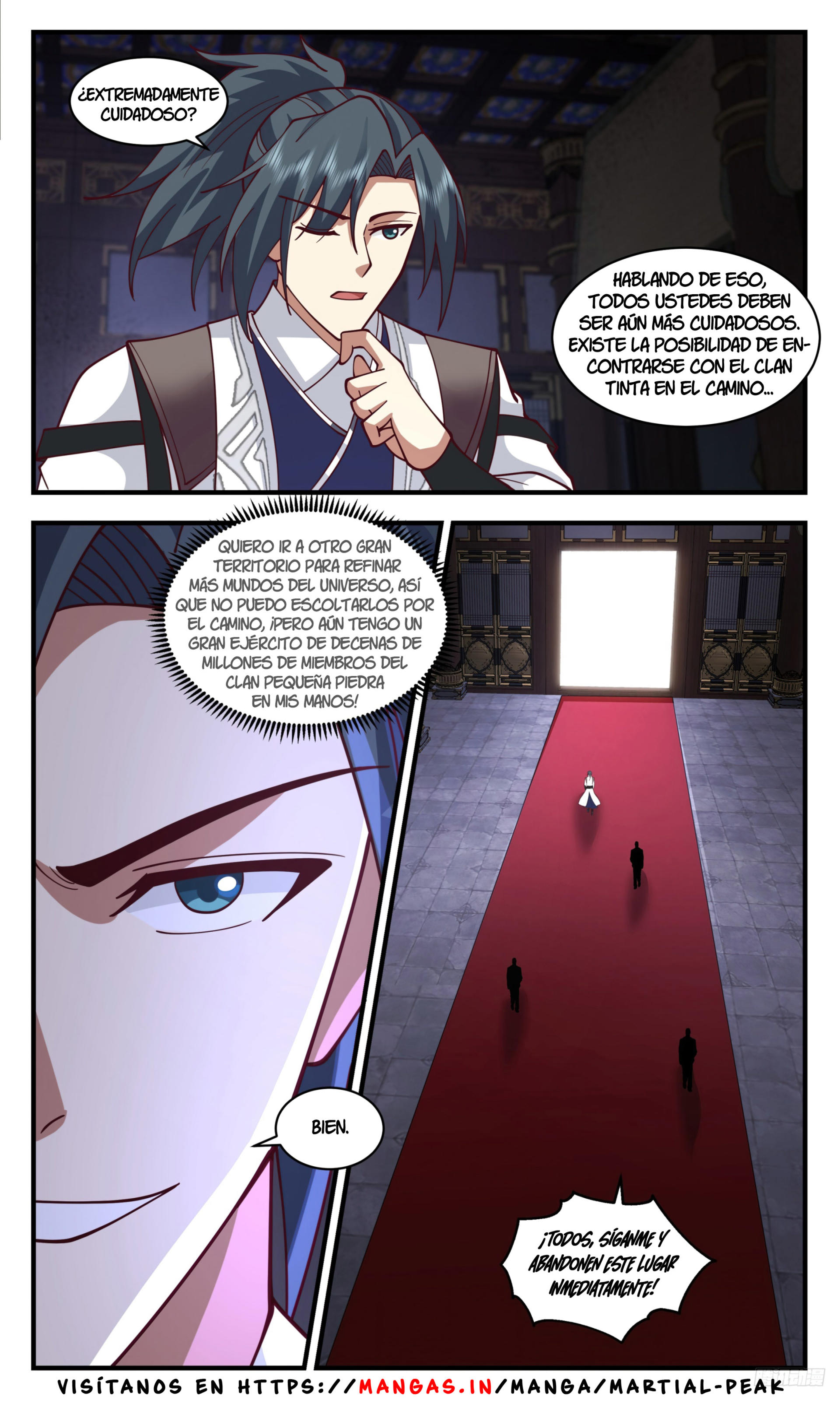Martial Peak Capítulo 3332 - Página 10 en español