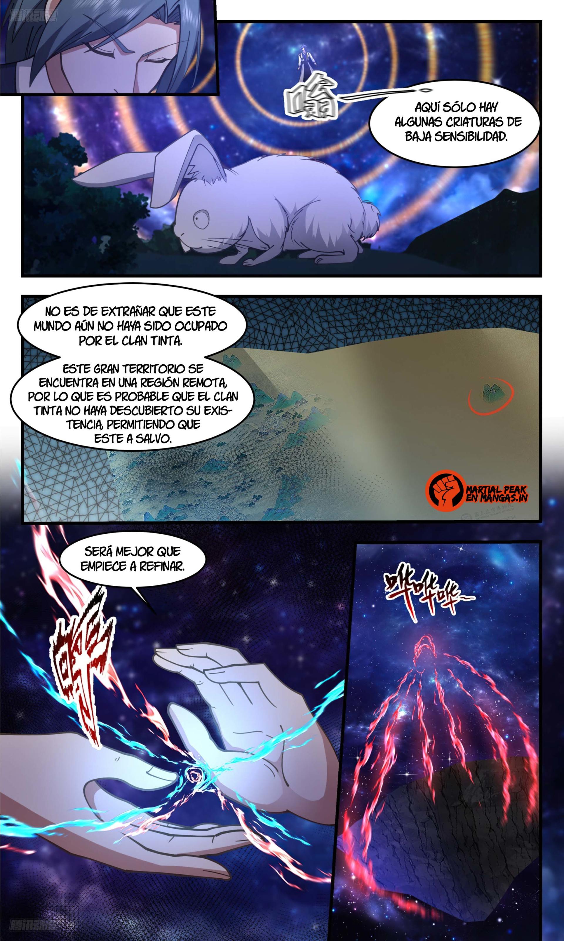 Martial Peak Capítulo 3334 - Página 3 en español