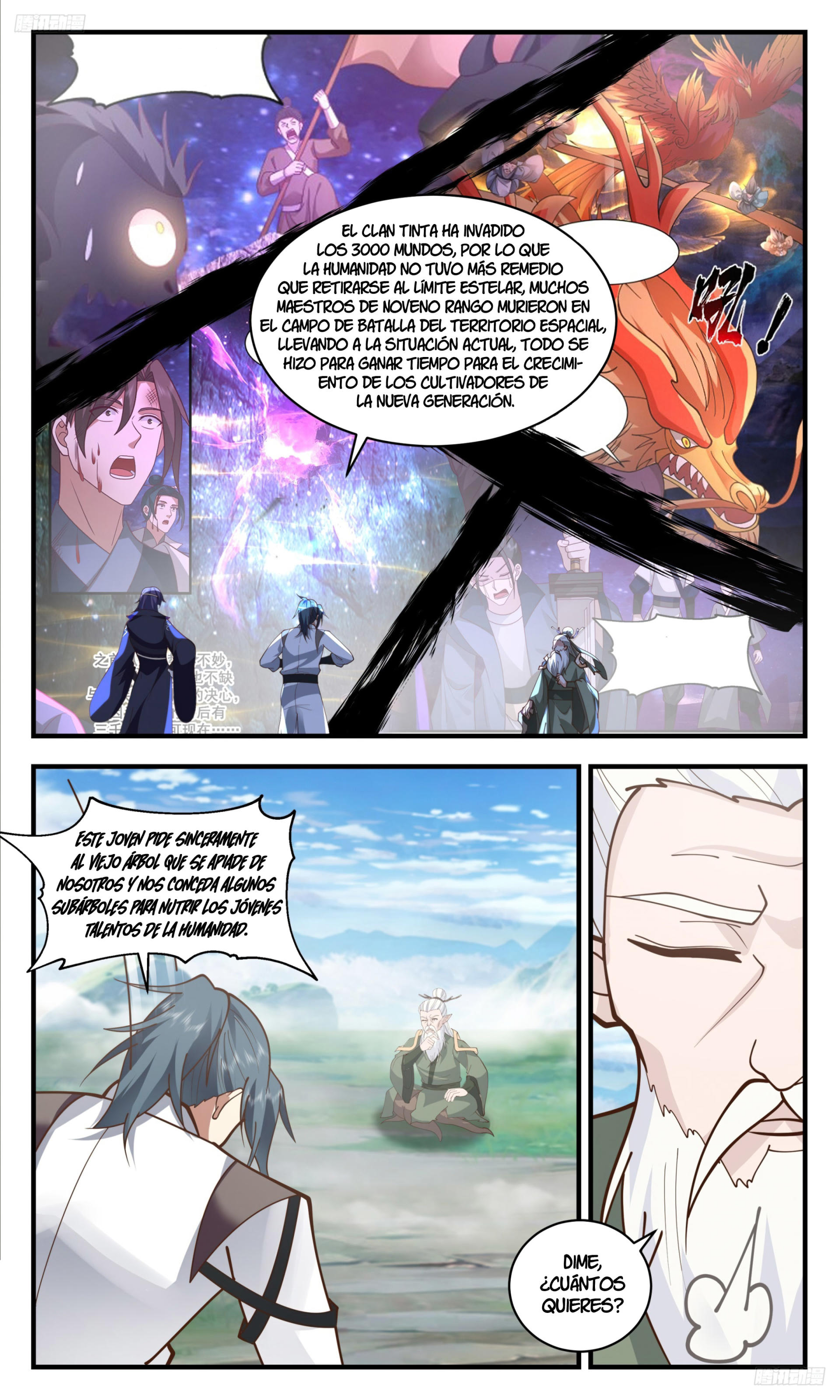 Martial Peak Capítulo 3336 - Página 10 en español