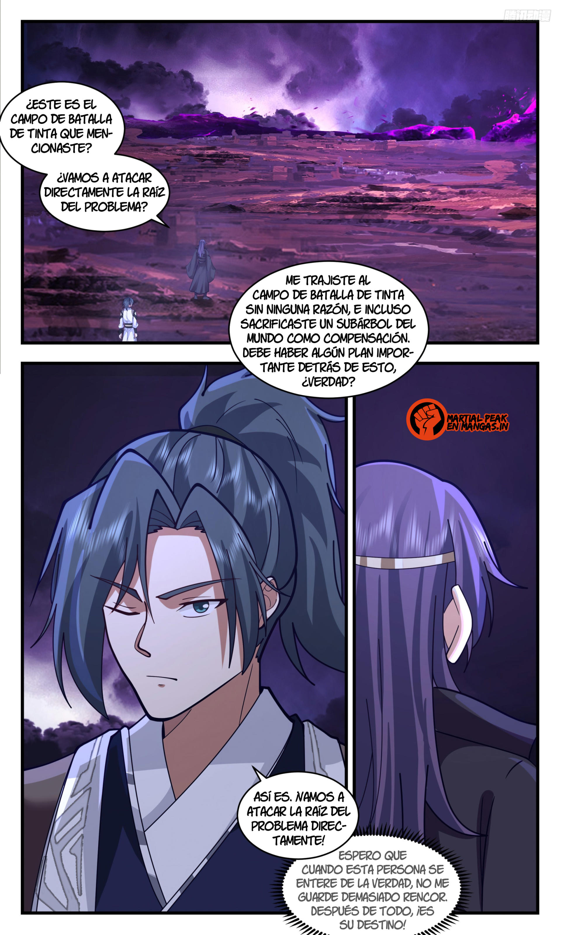 Martial Peak Capítulo 3340 - Página 8 en español