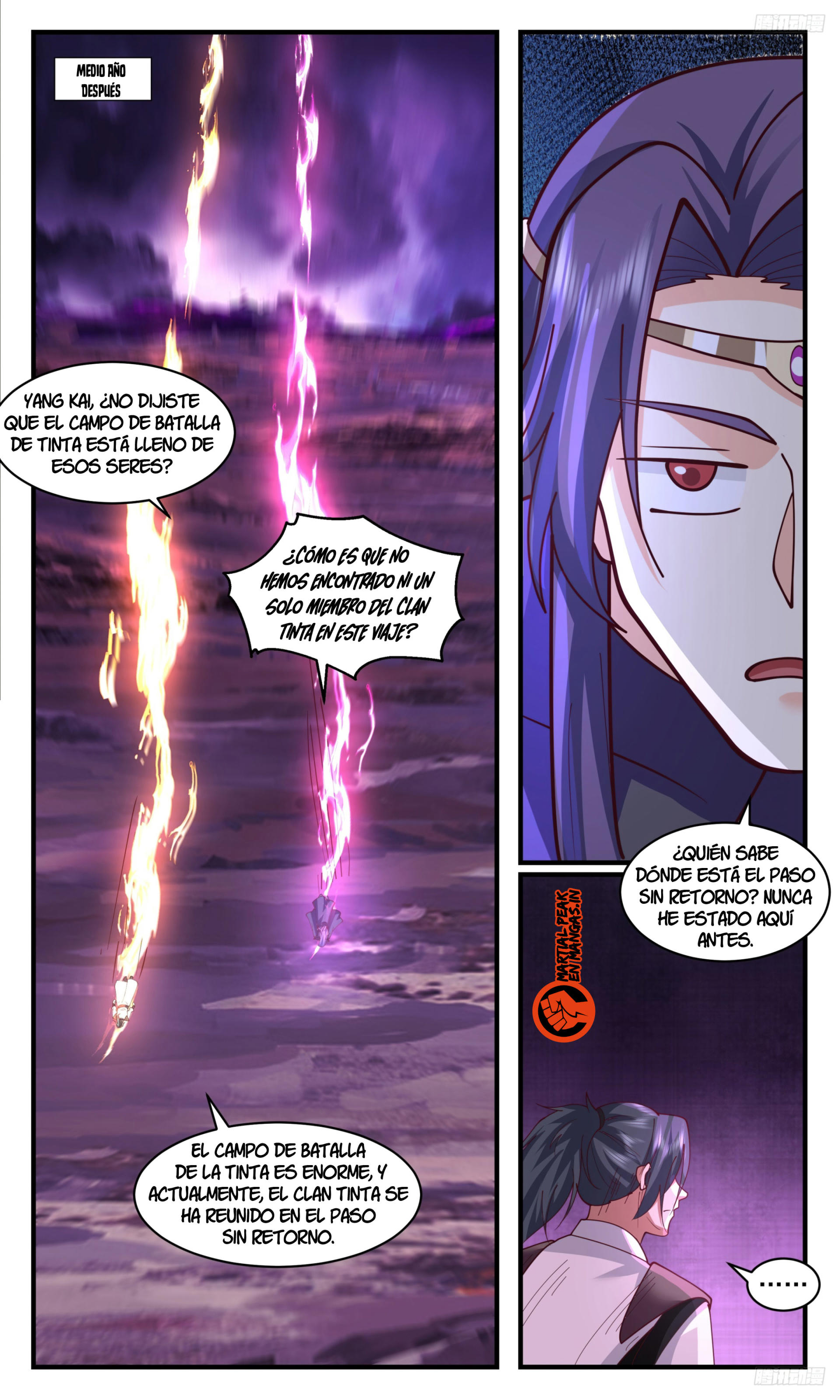 Martial Peak Capítulo 3340 - Página 9 en español