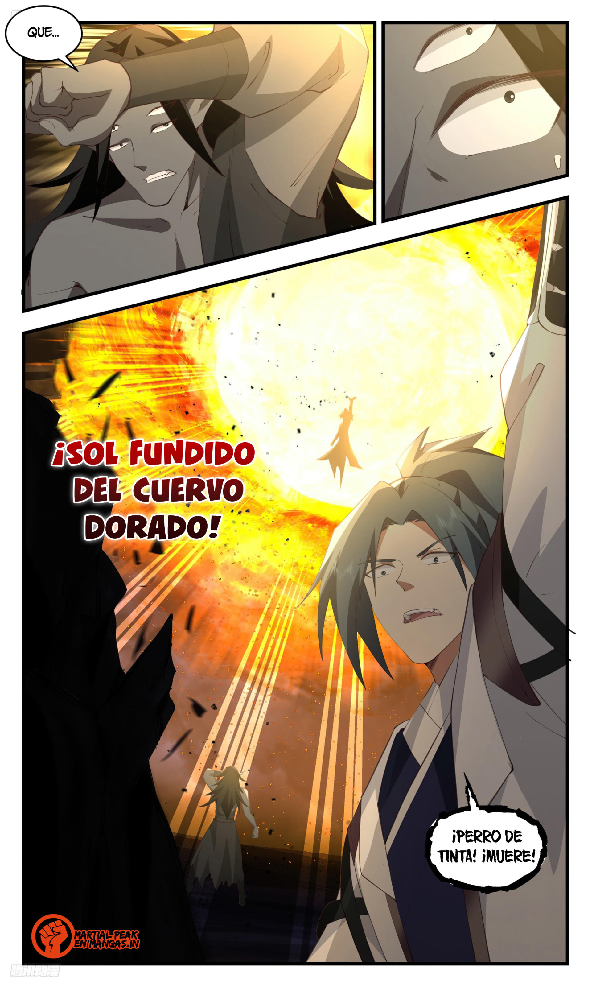 Martial Peak Capítulo 3344 - Página 3 en español