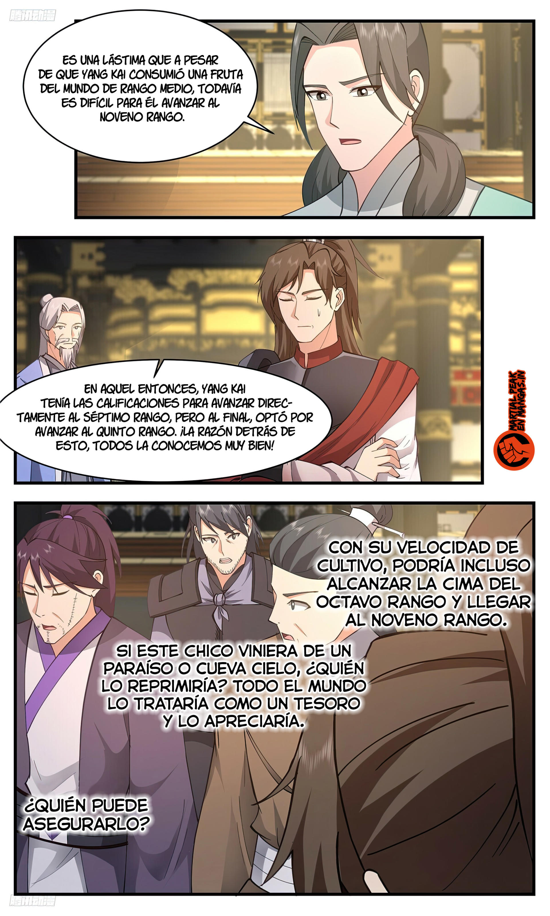 Martial Peak Capítulo 3345 - Página 3 en español