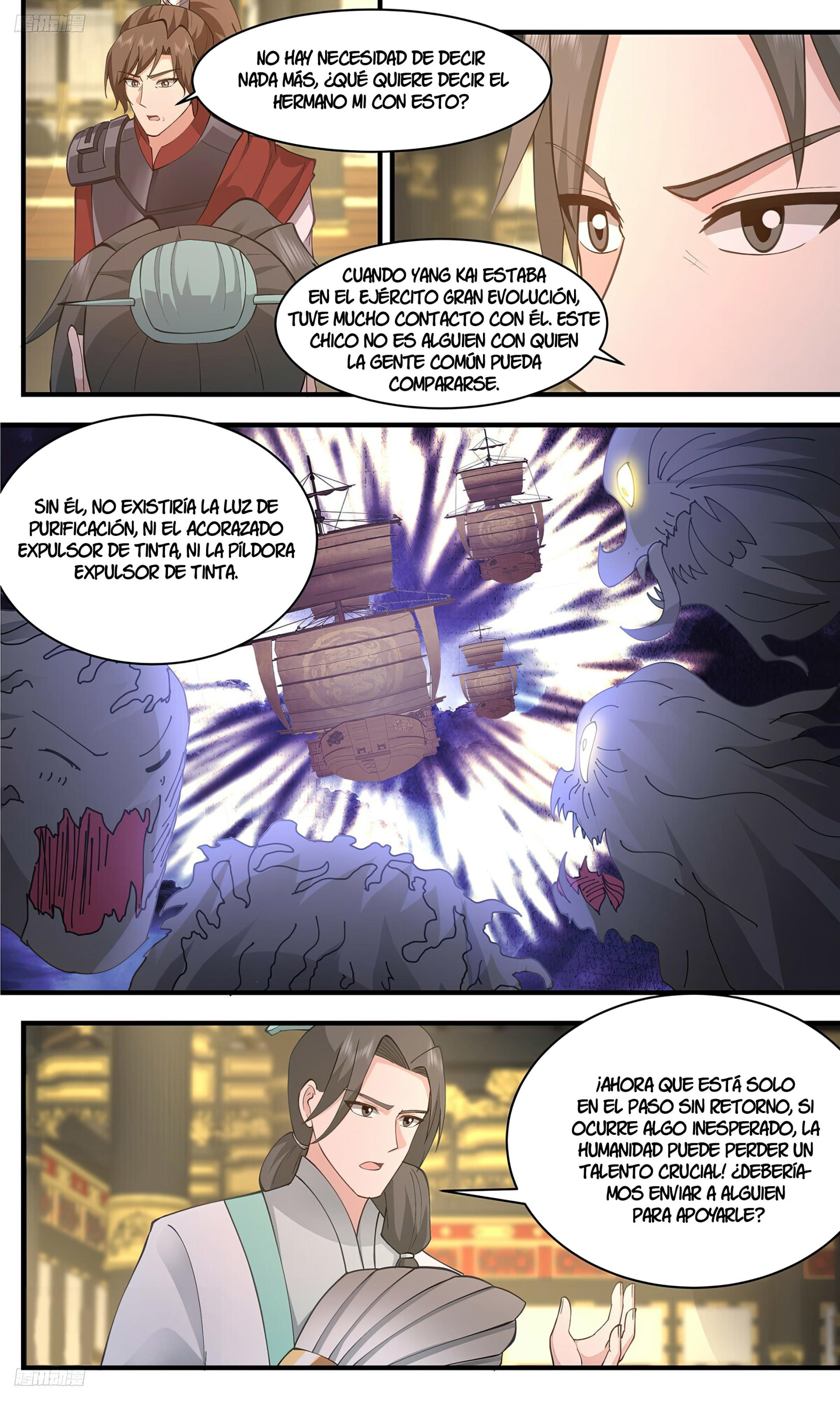 Martial Peak Capítulo 3345 - Página 4 en español