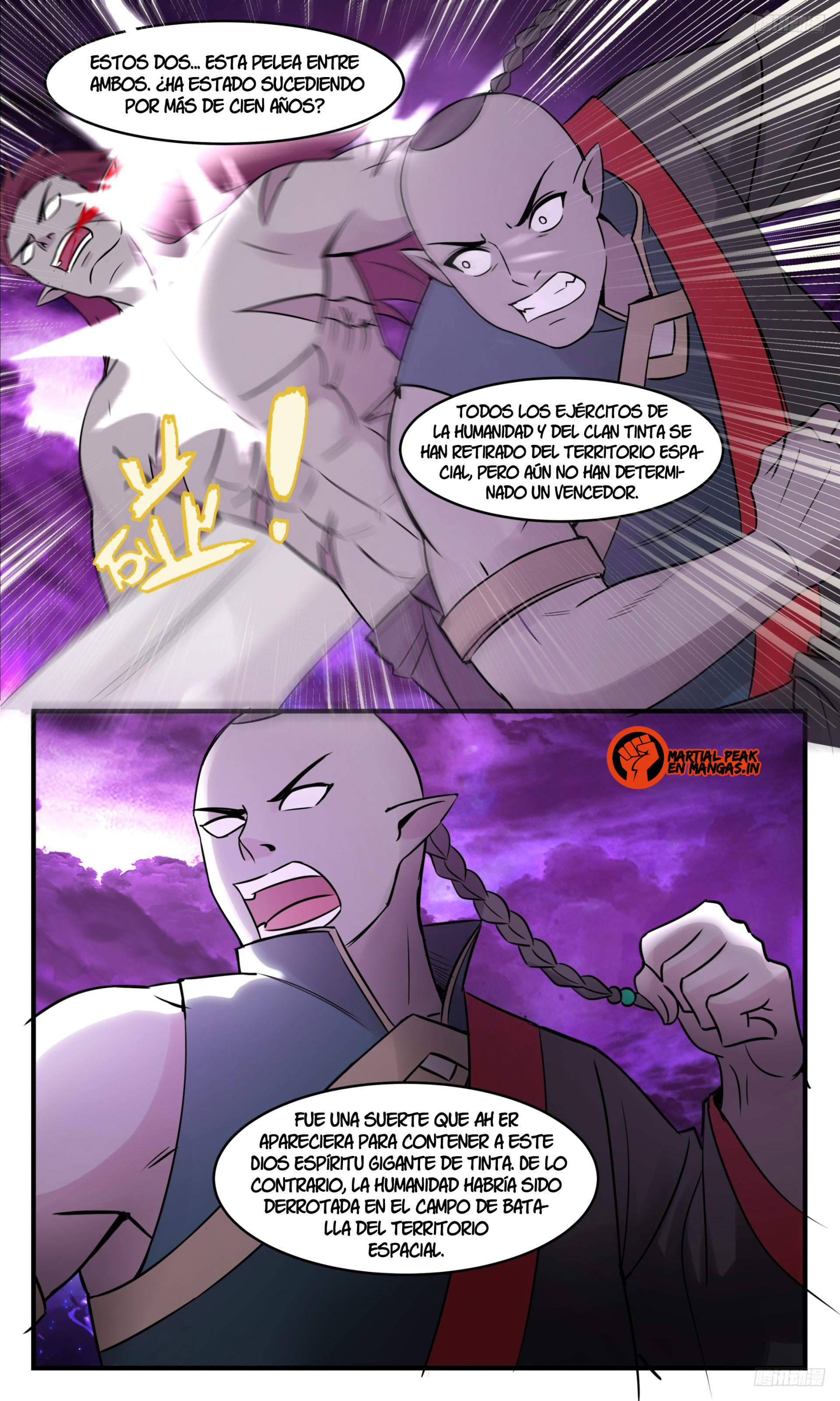 Martial Peak Capítulo 3346 - Página 10 en español