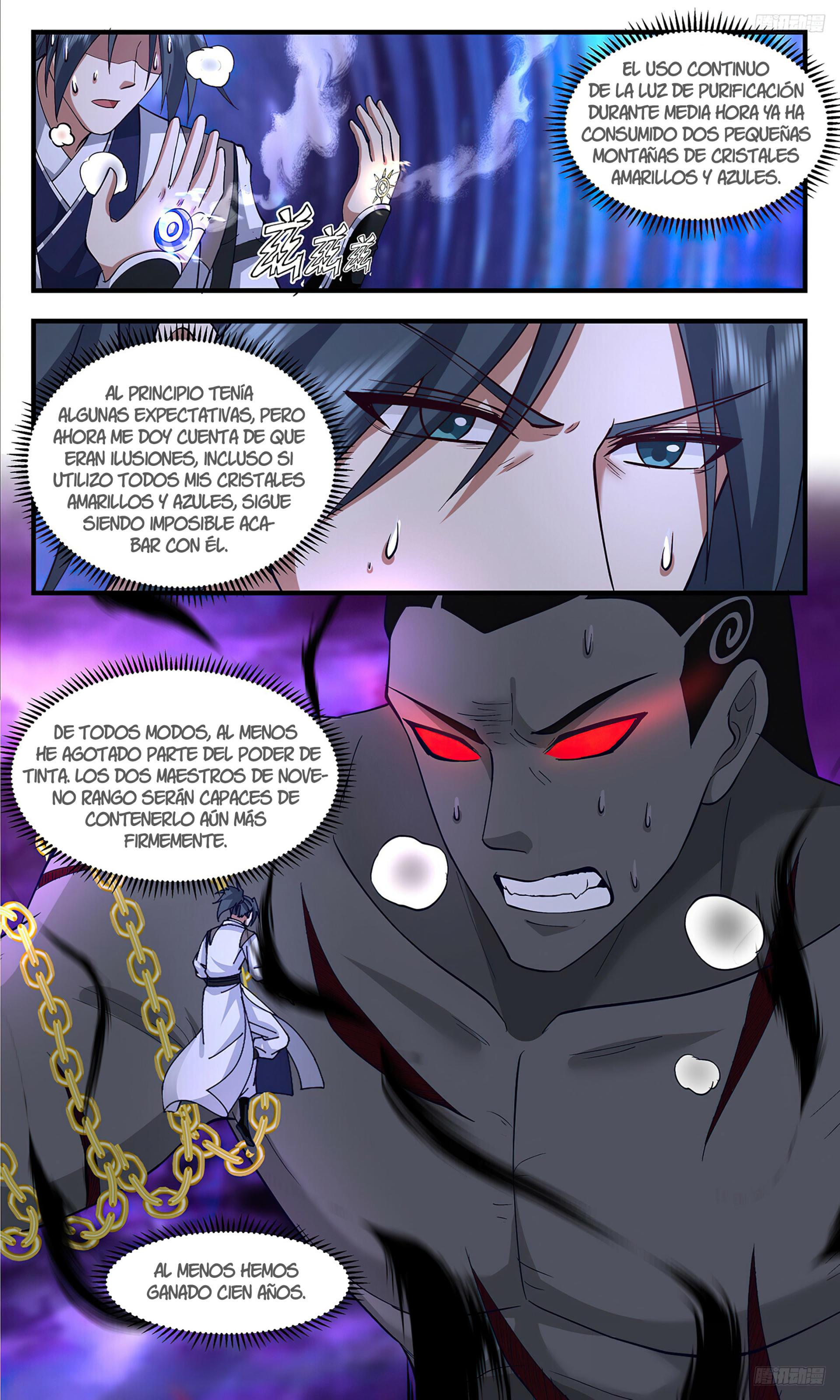 Martial Peak Capítulo 3347 - Página 10 en español