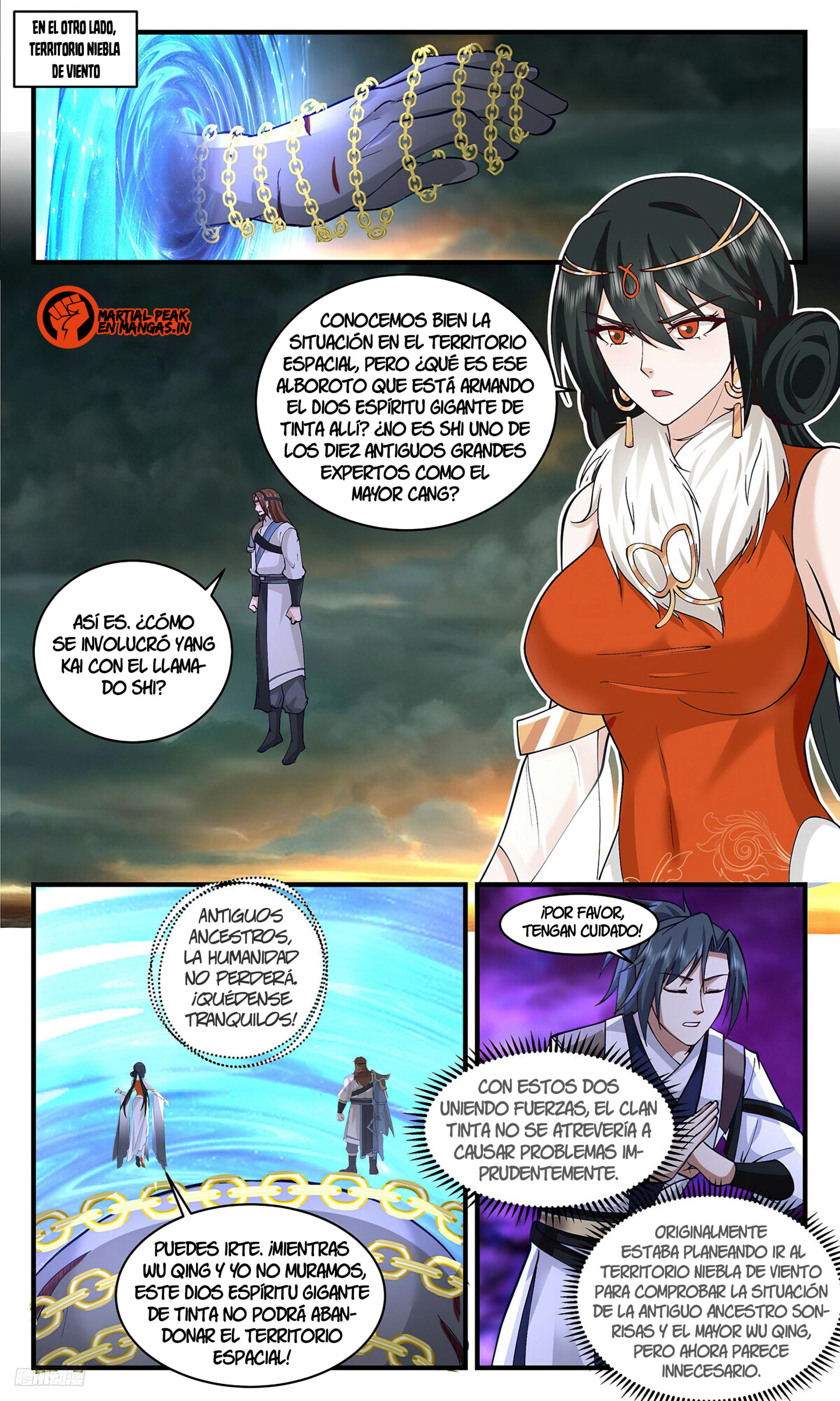 Martial Peak Capítulo 3347 - Página 11 en español