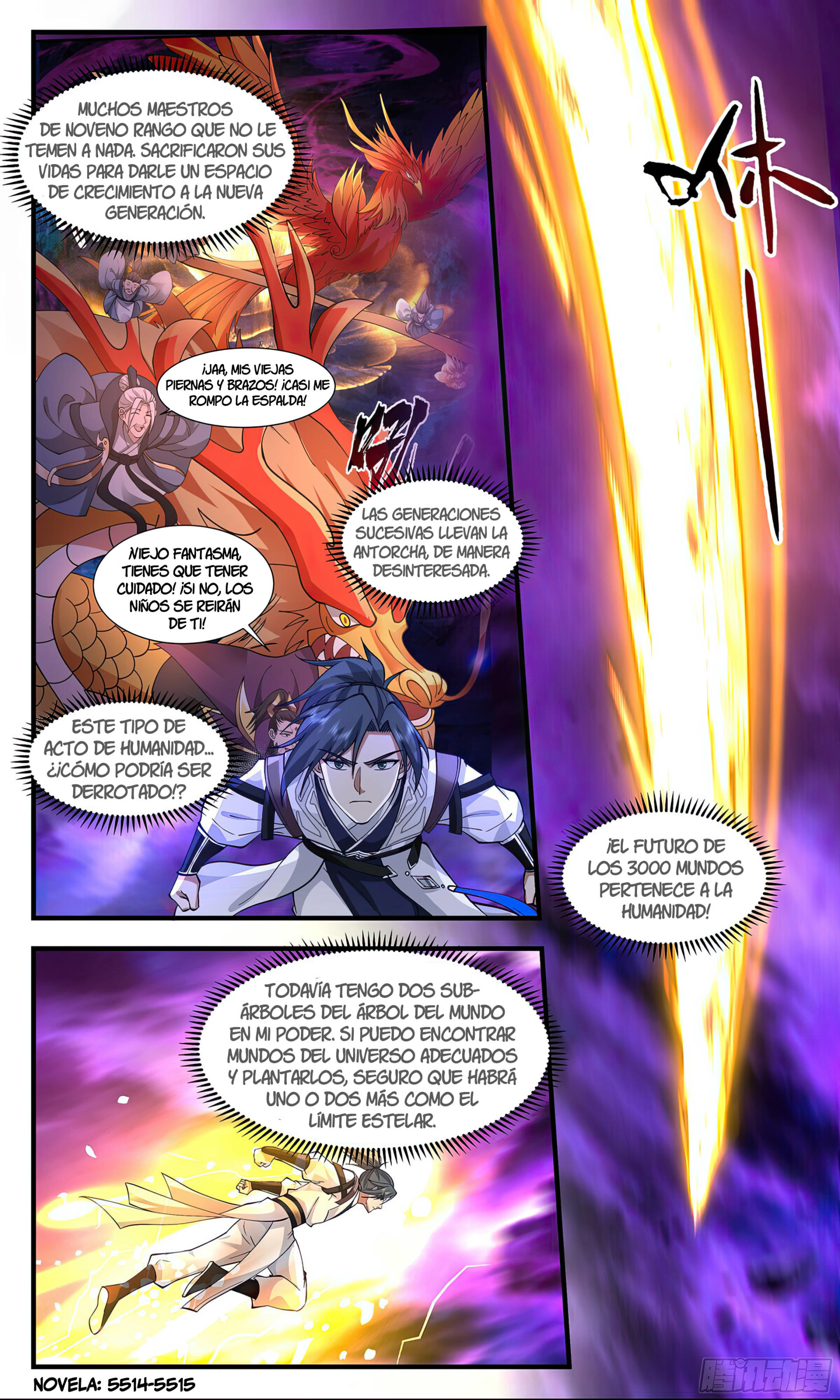Martial Peak Capítulo 3347 - Página 13 en español