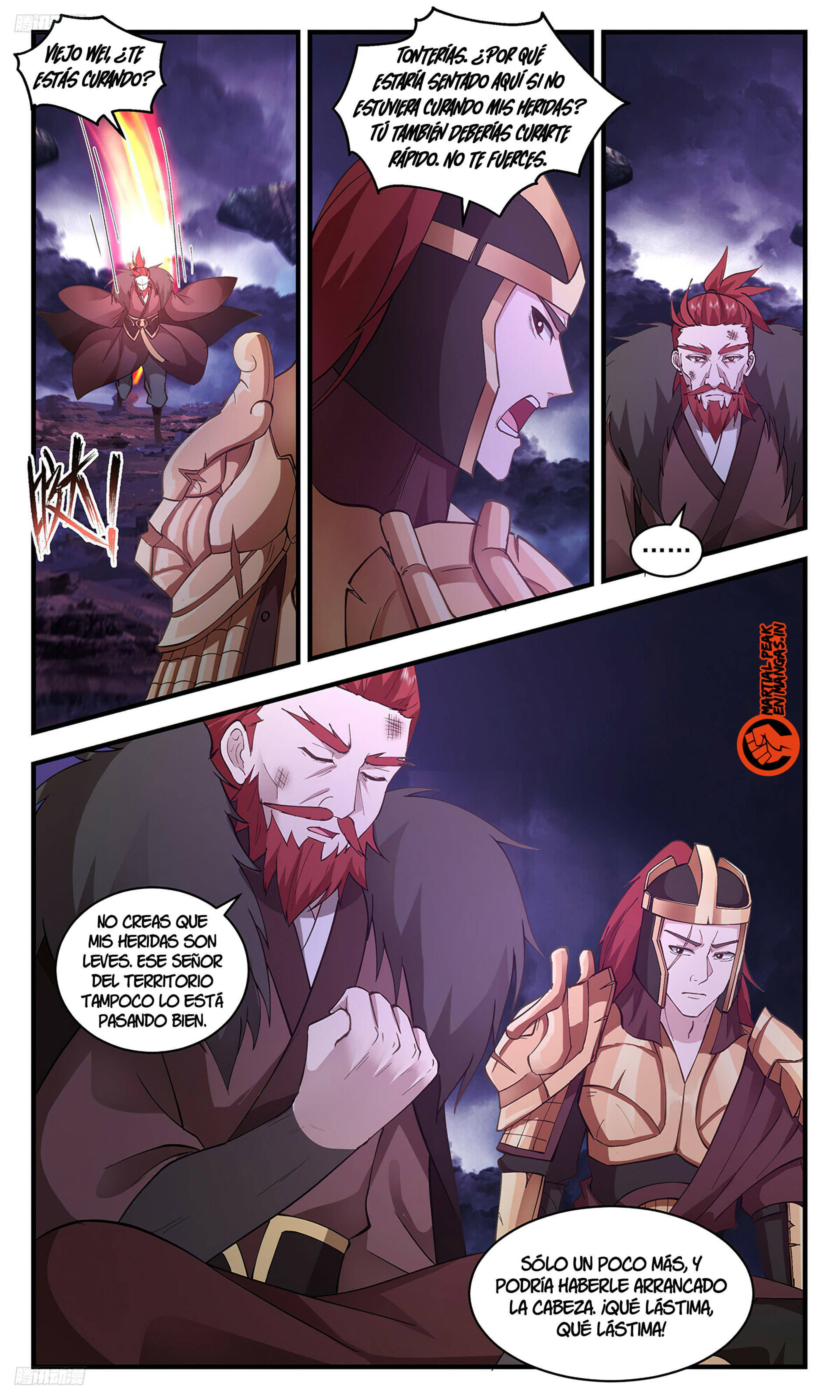 Martial Peak Capítulo 3348 - Página 3 en español