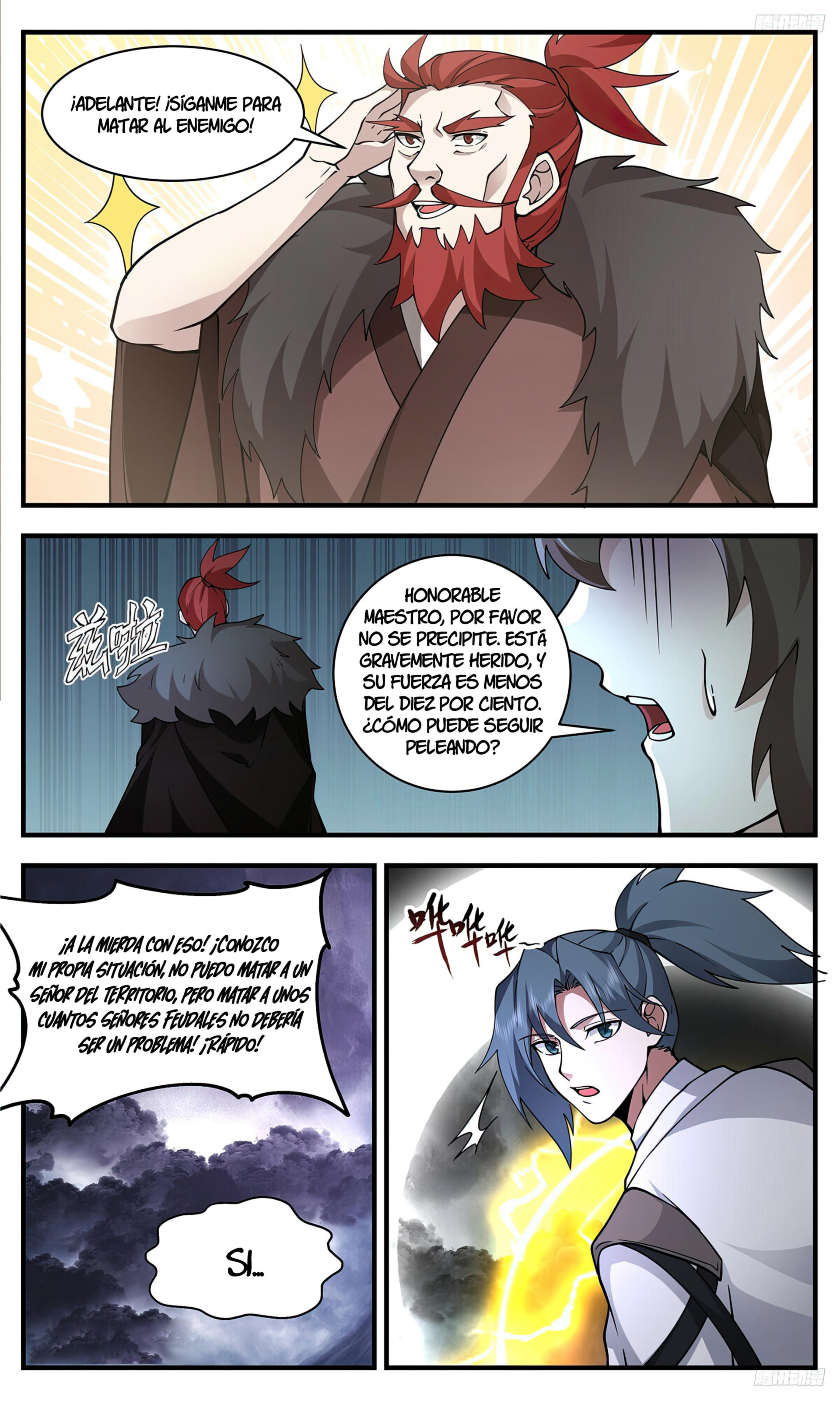 Martial Peak Capítulo 3349 - Página 10 en español