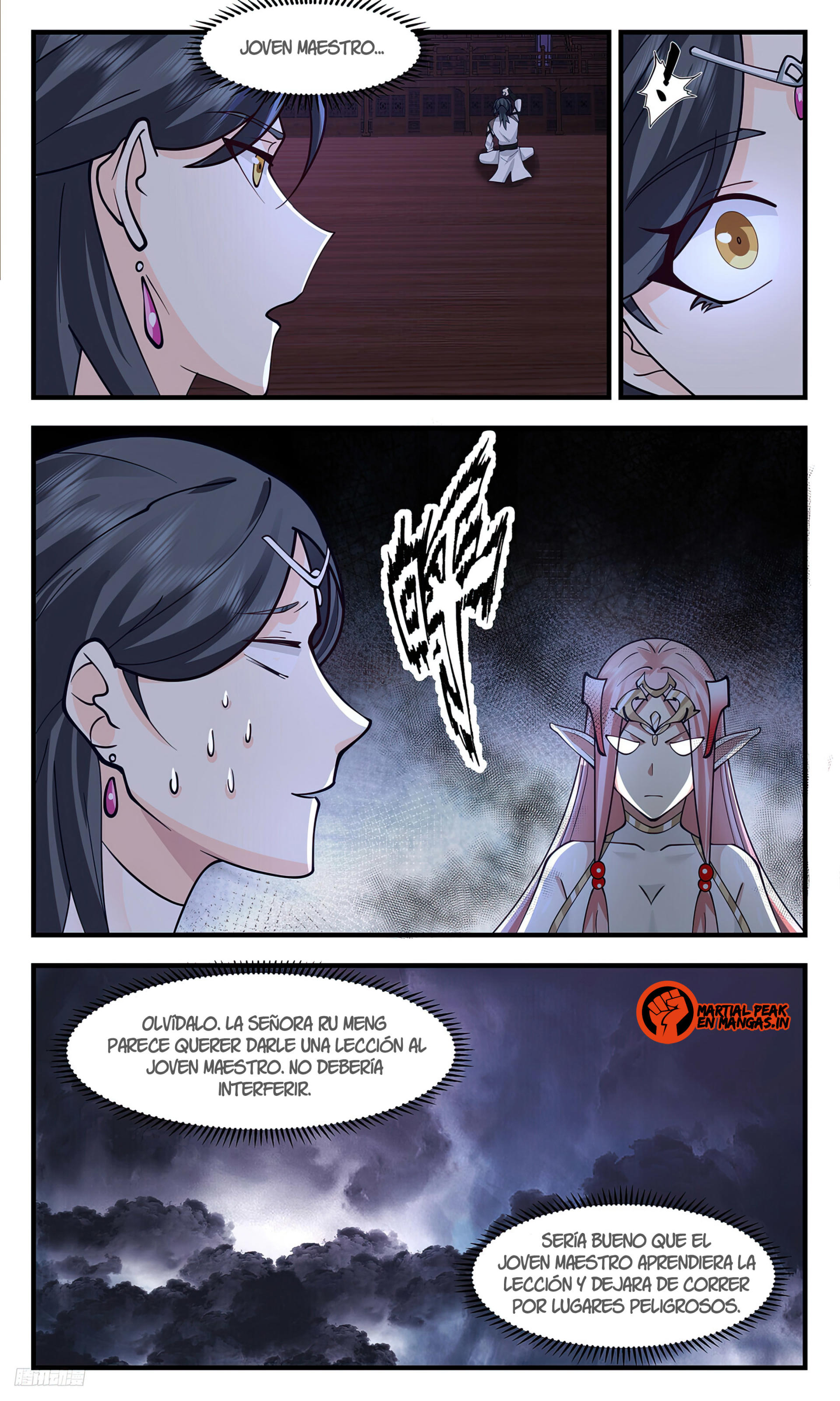 Martial Peak Capítulo 3350 - Página 11 en español