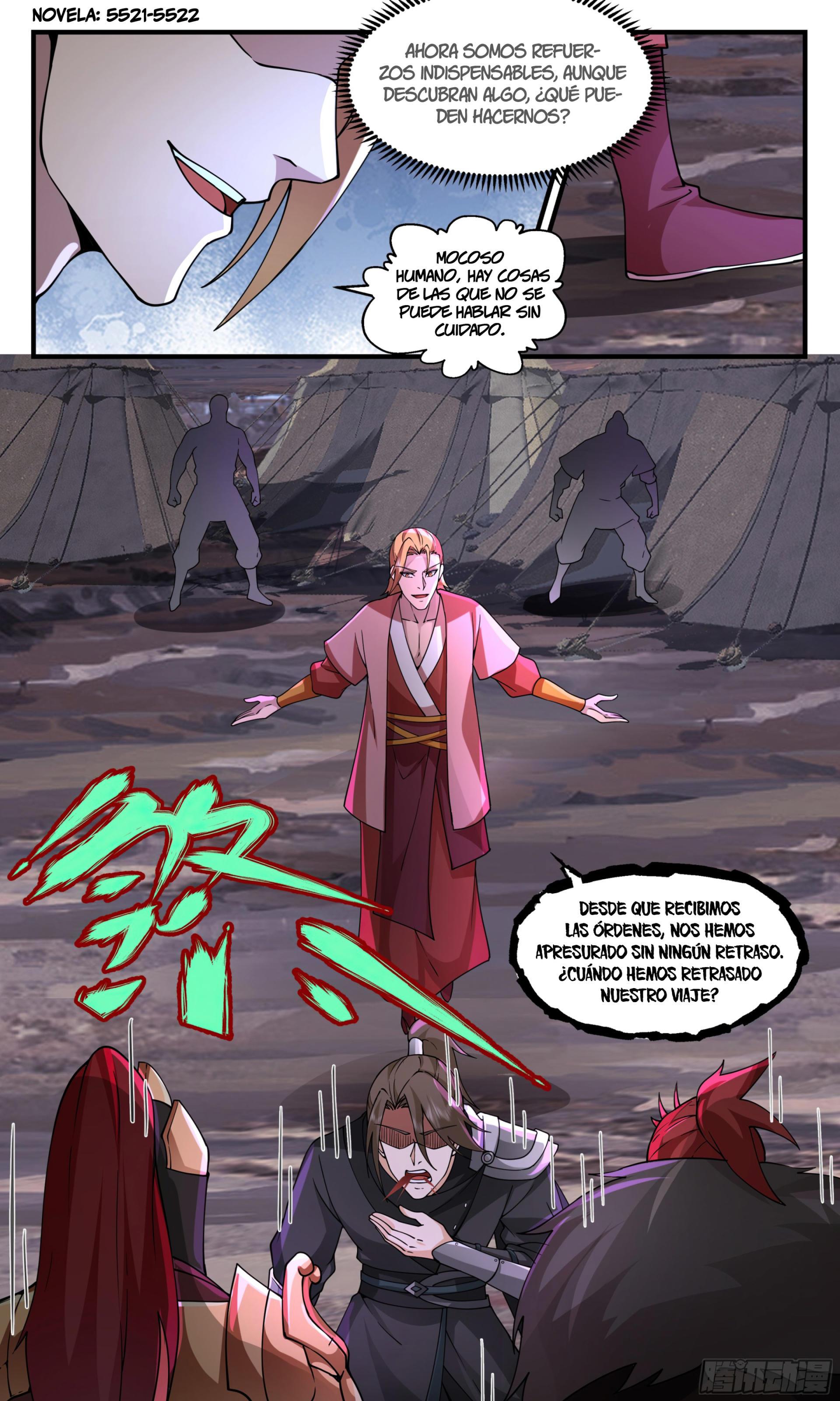 Martial Peak Capítulo 3352 - Página 13 en español
