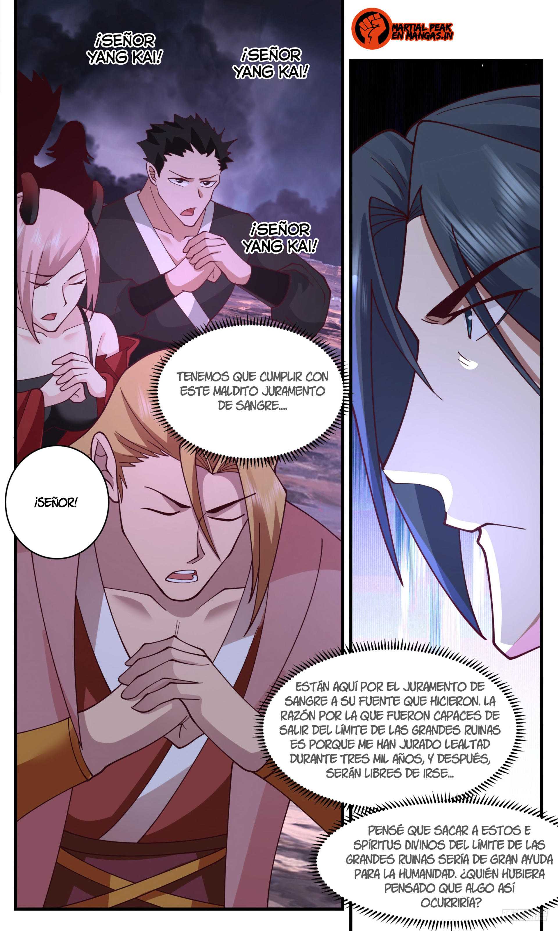 Martial Peak Capítulo 3353 - Página 8 en español