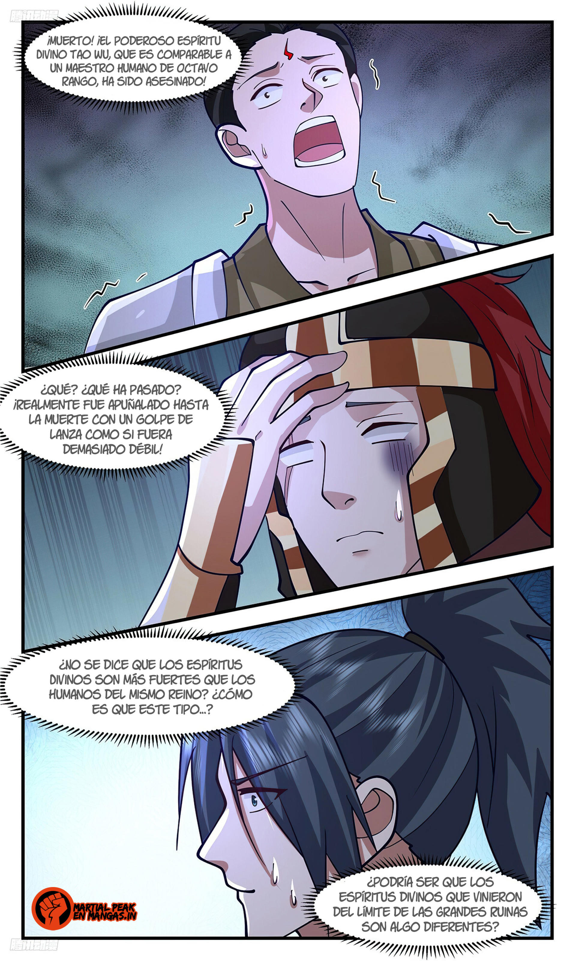 Martial Peak Capítulo 3354 - Página 9 en español