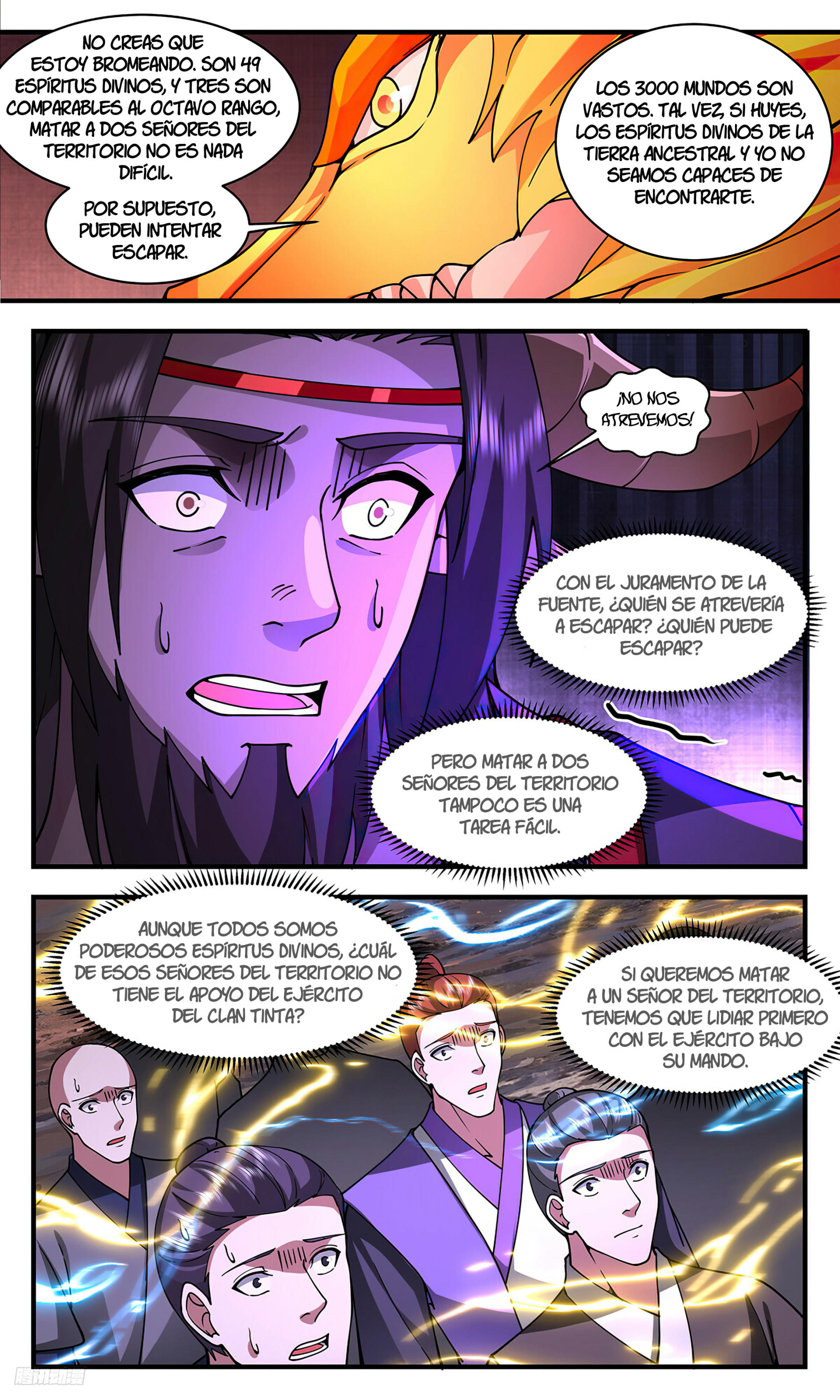 Martial Peak Capítulo 3355 - Página 11 en español