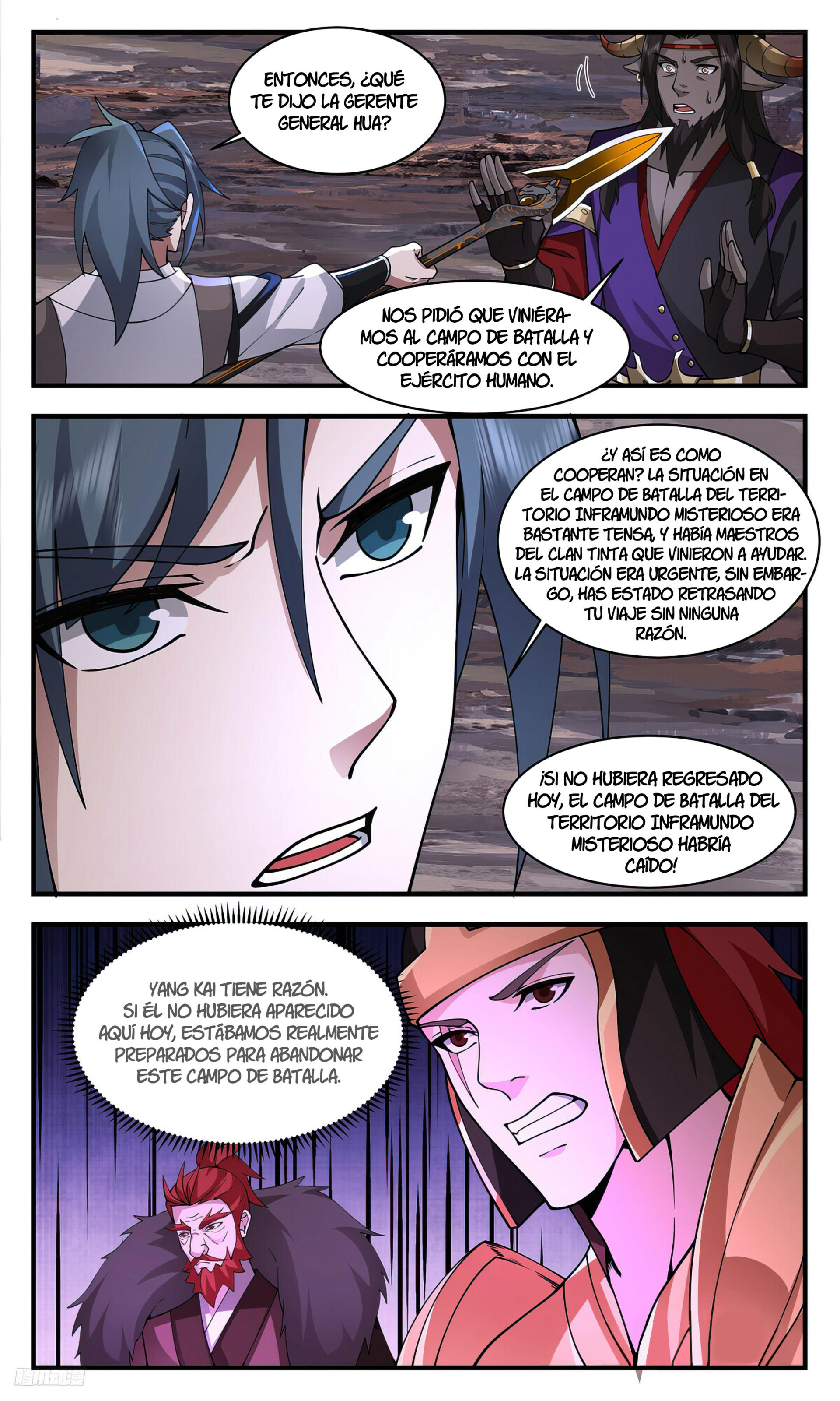 Martial Peak Capítulo 3355 - Página 6 en español