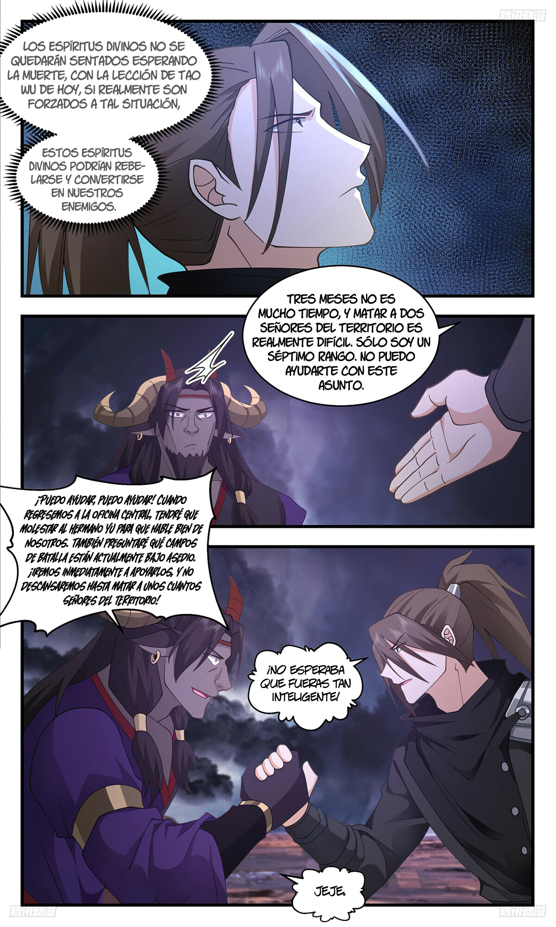 Martial Peak Capítulo 3356 - Página 8 en español