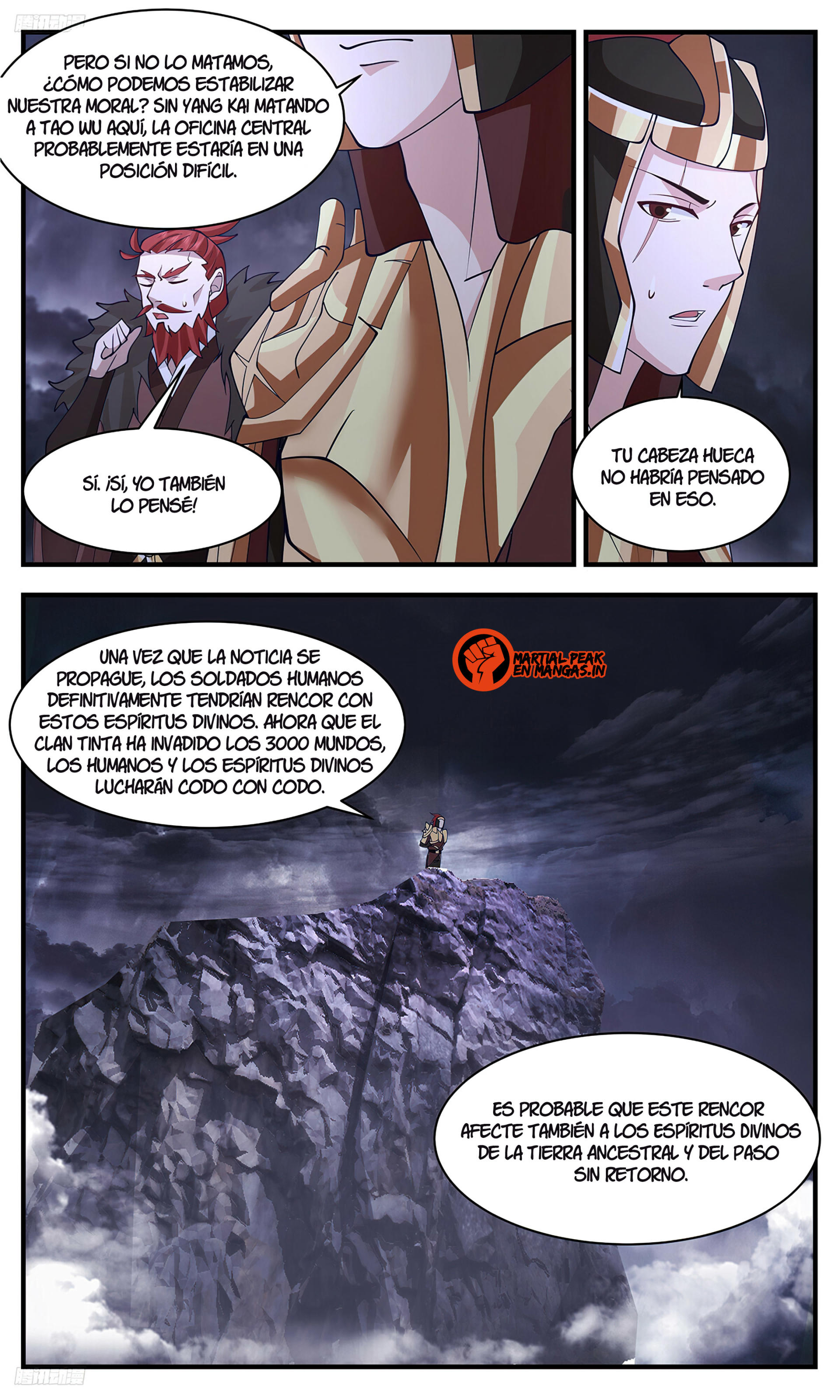 Martial Peak Capítulo 3357 - Página 3 en español